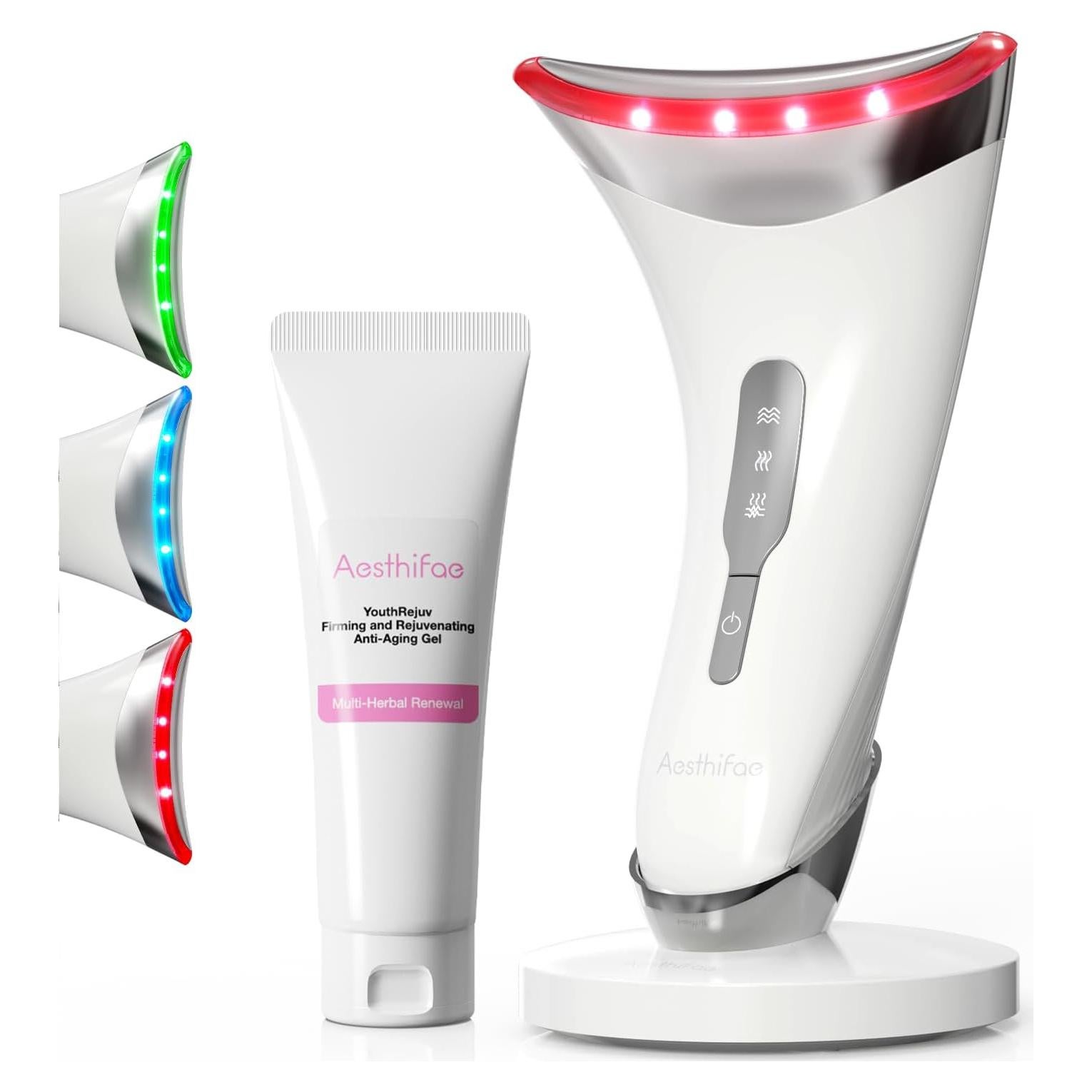 Dispositivo de Terapia de Luz Roja Aesthifae AM-810W Facial 3 en 1