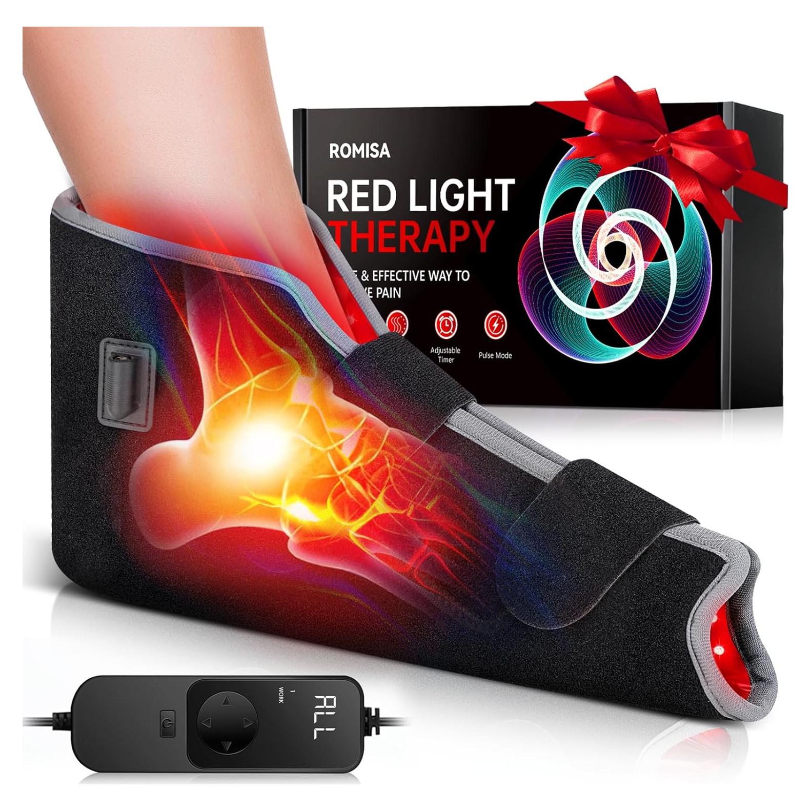 Terapia de Luz Roja para Pies ROMISA 660nm 850nm Calor