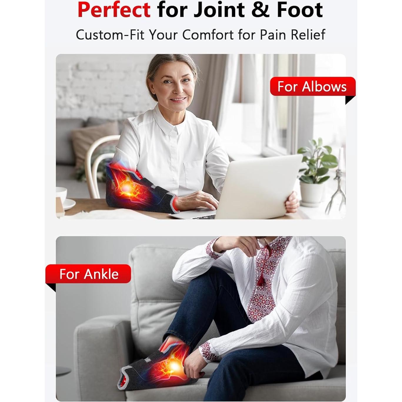 Terapia de Luz Roja para Pies ROMISA 660nm 850nm Calor