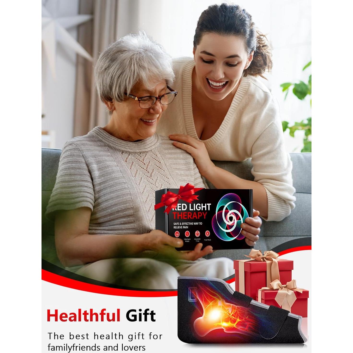 Terapia de Luz Roja para Pies ROMISA 660nm 850nm Calor