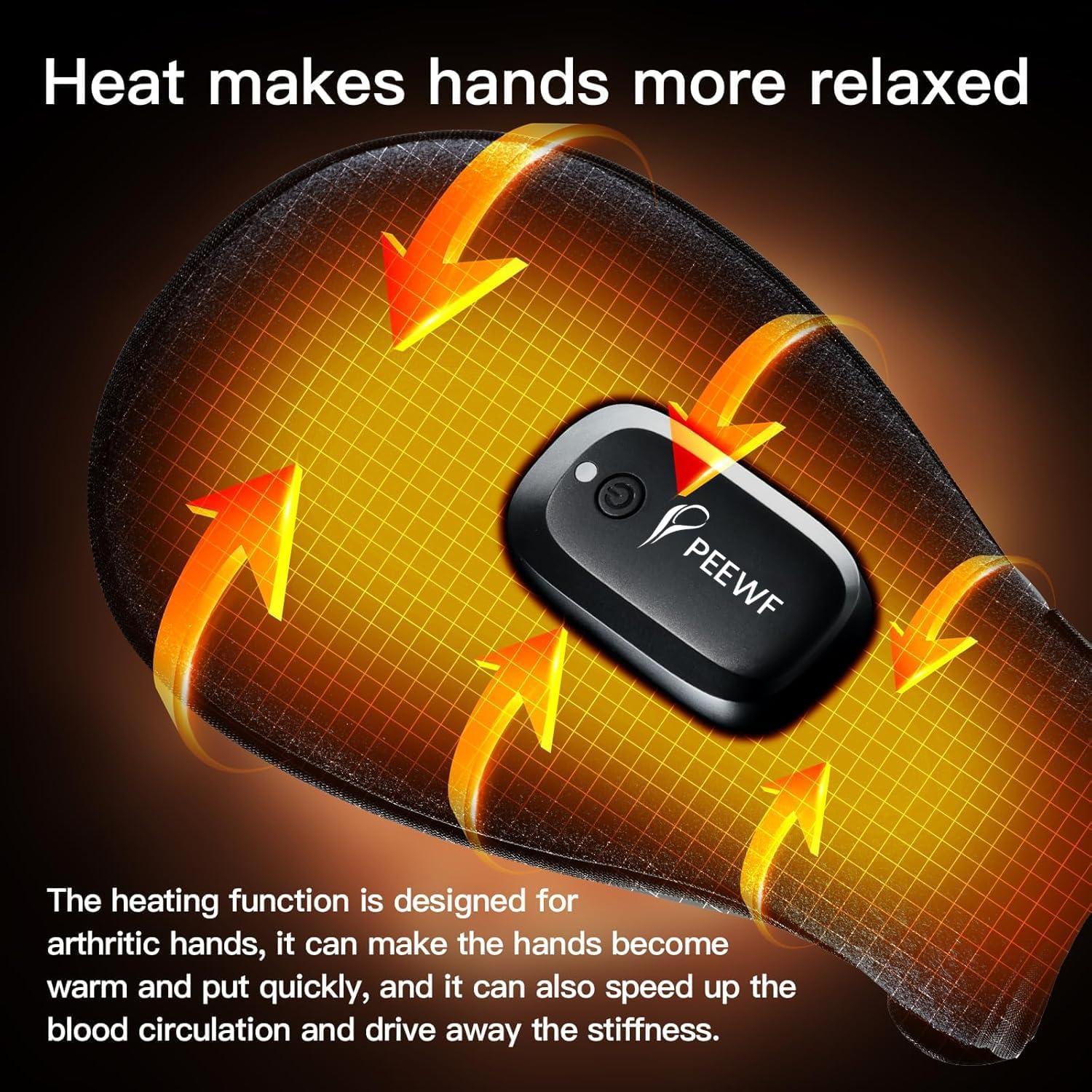 Guante de Terapia de Luz Roja Inalámbrico PEEWF 660nm 850nm