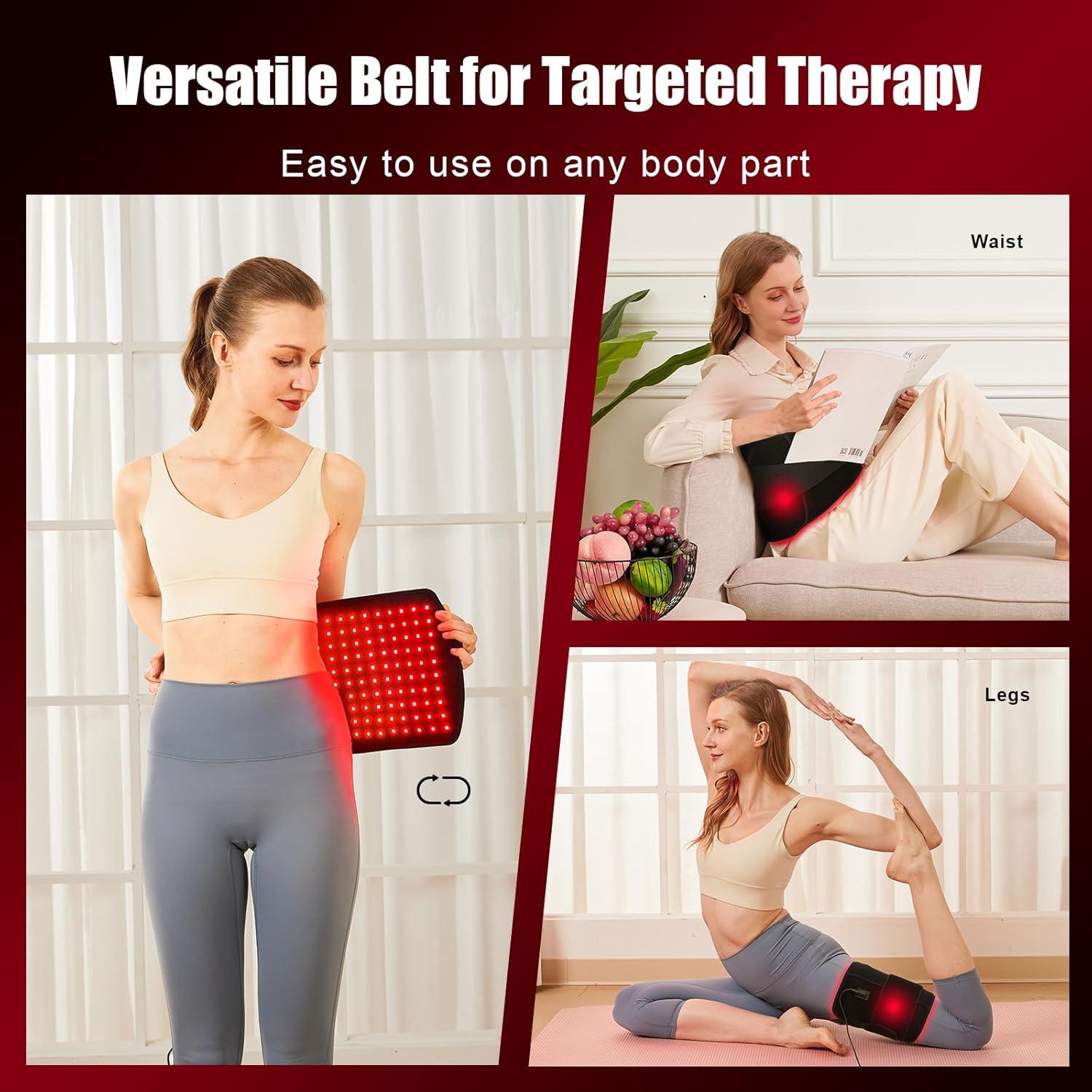 Lámpara de Terapia de Luz Roja Vortro 600 Perlas 10 en 1 Ajustable