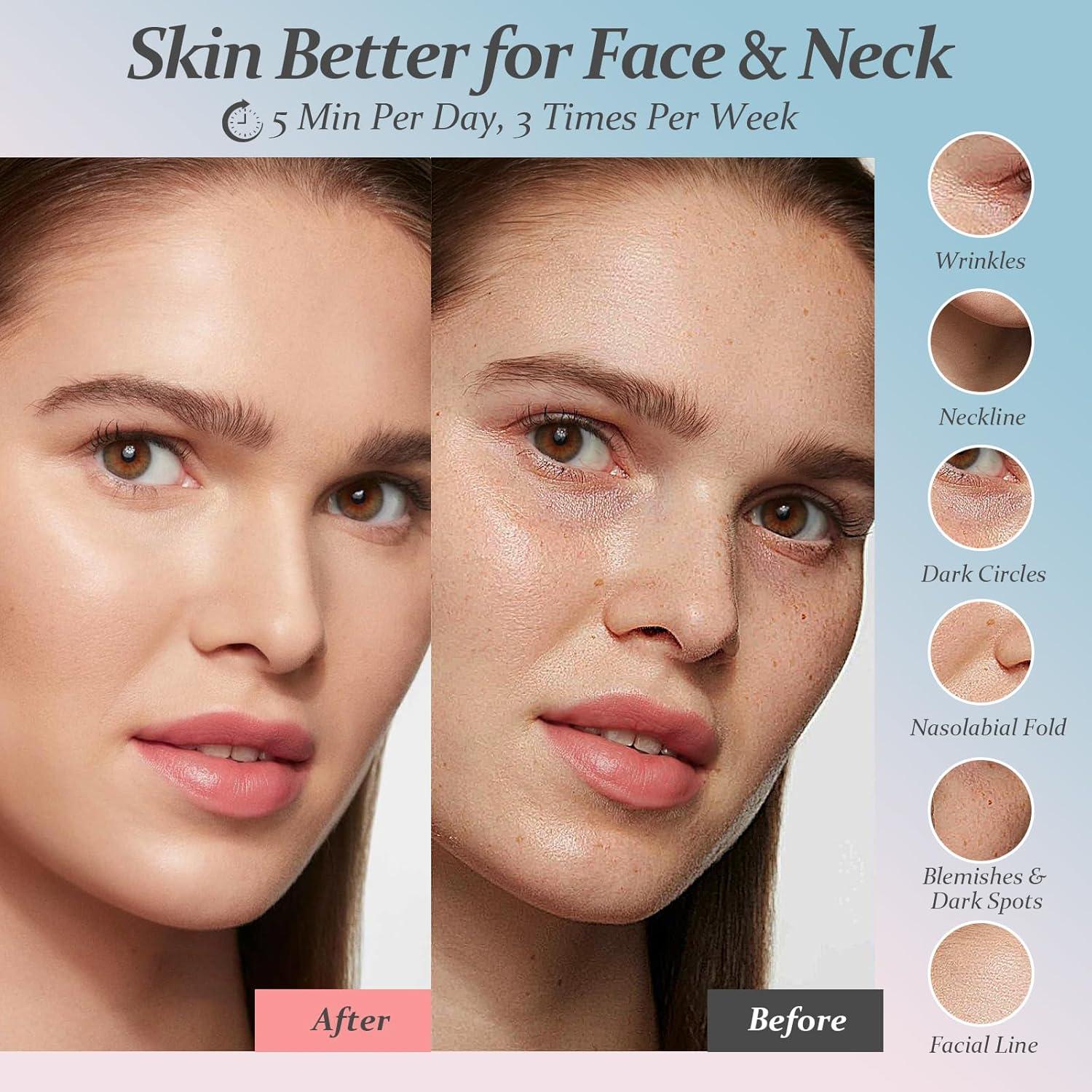 Varita de Terapia de Luz Roja VWQ con 7 Colores y Masaje