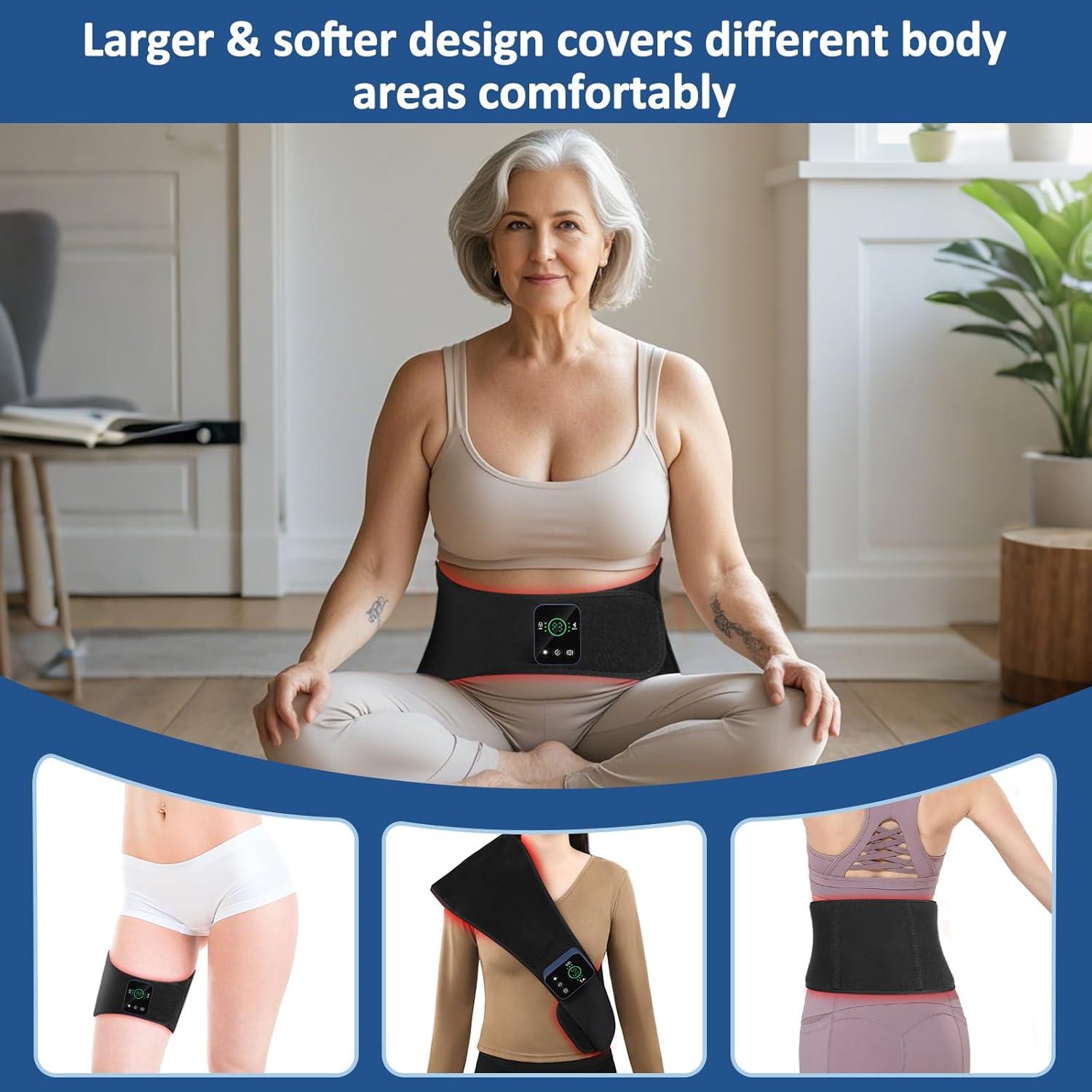 Cinturón de Terapia de Luz Roja Inalámbrico CAREMORR Thera-L