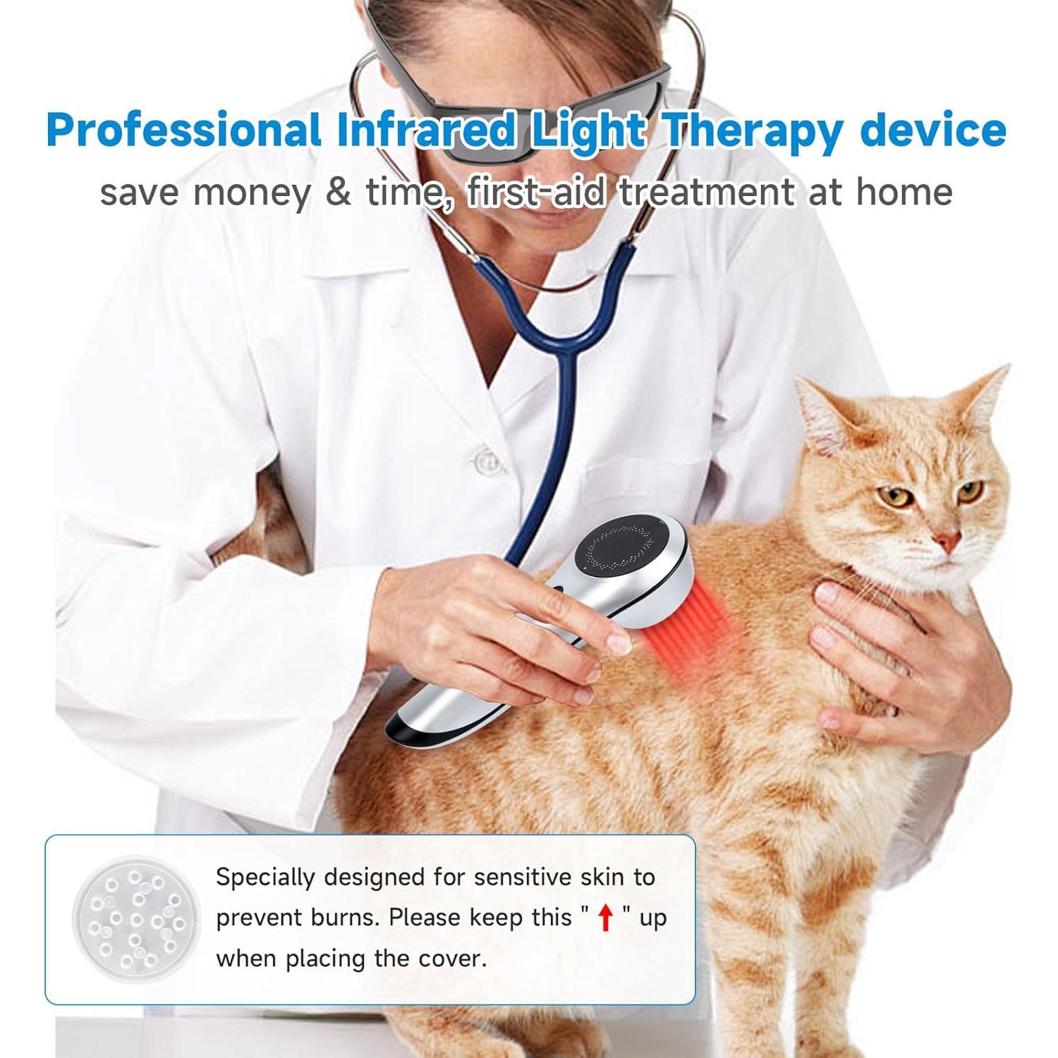 Terapia de Luz Roja Fithope para Cuerpo y Mascotas 670/828 nm