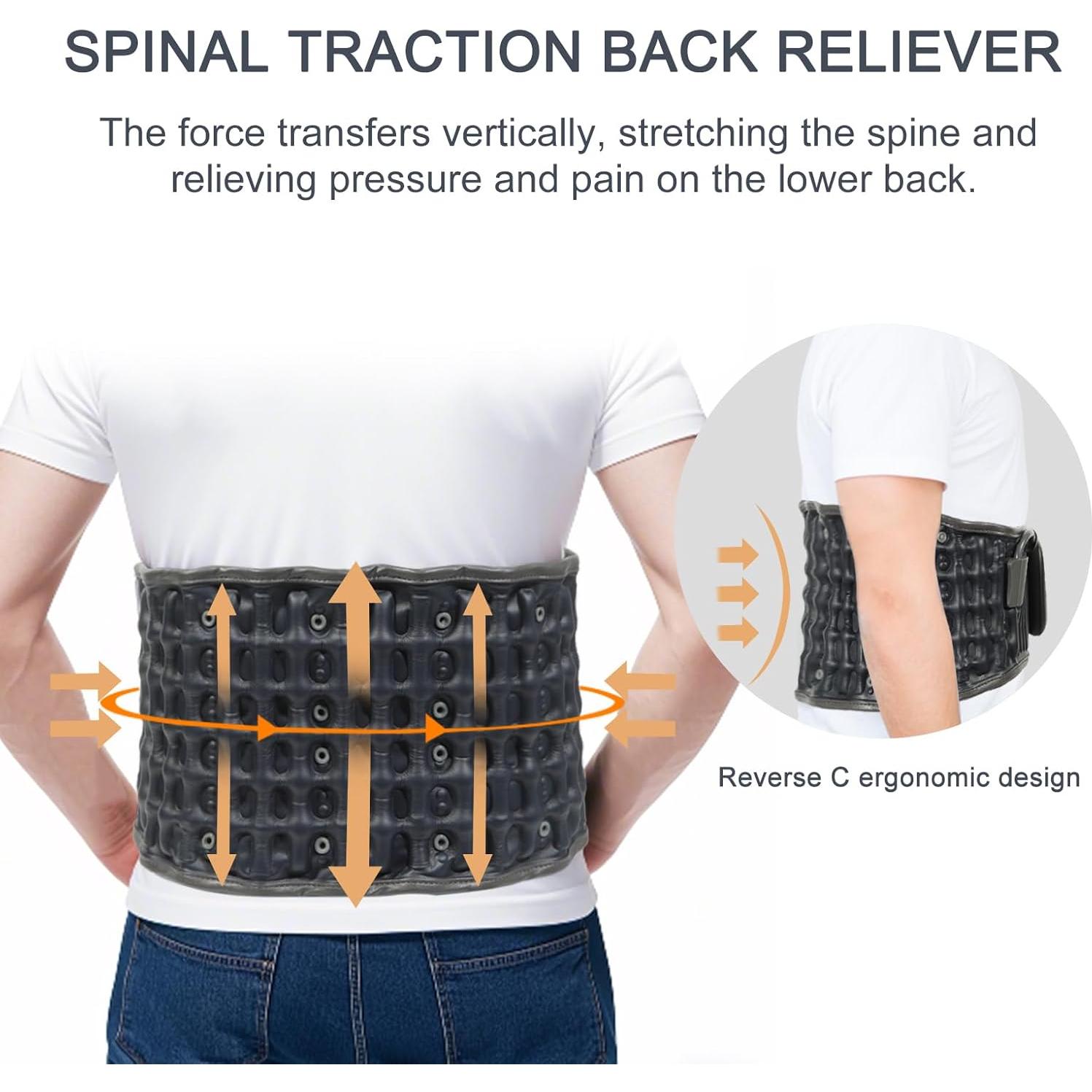 Almohadilla Térmica Inalámbrica Oramuon con Luz Roja y Cinturón de Descompresión