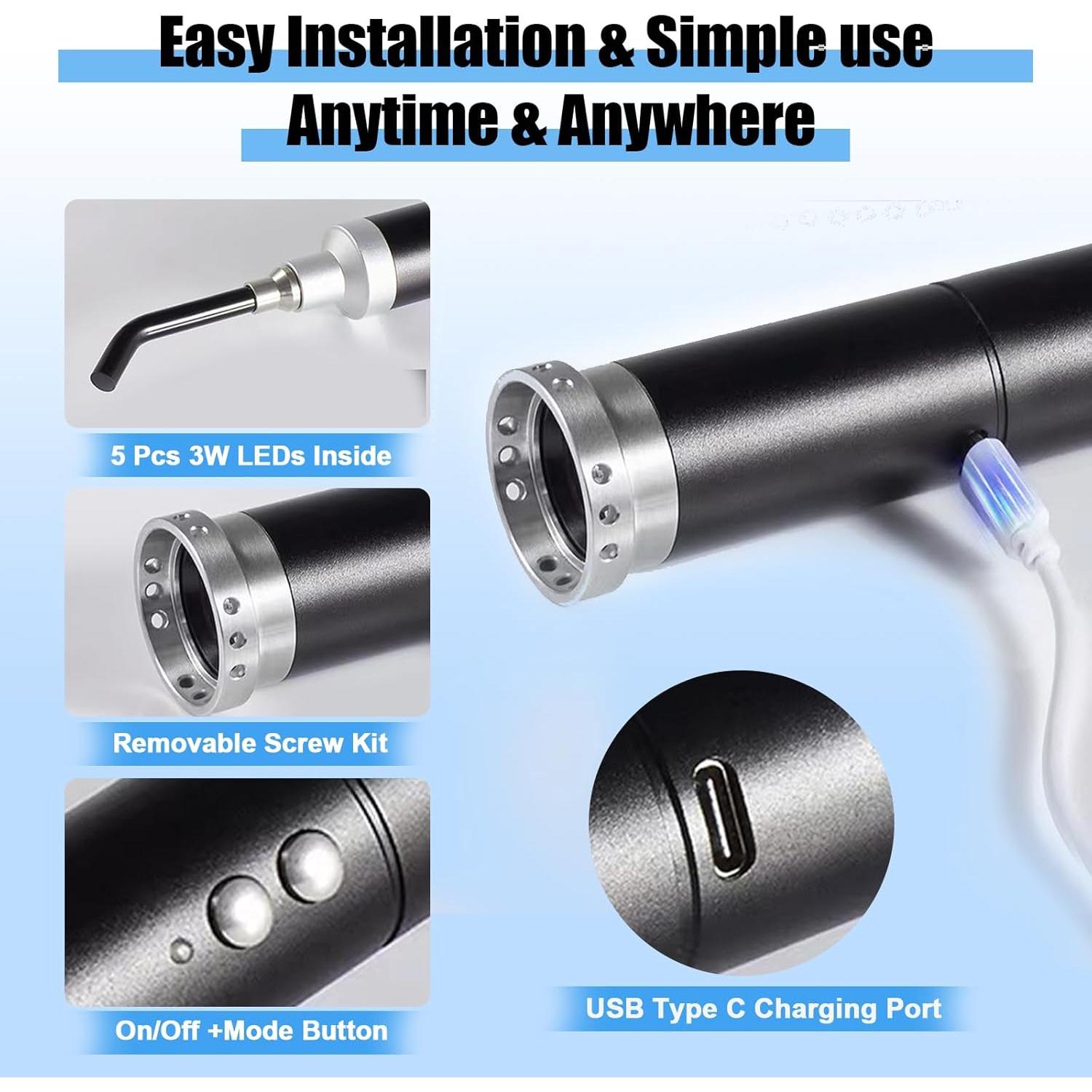 Terapia de Luz Roja Infrarroja LONLIKE para Dolor y Herpes Labial