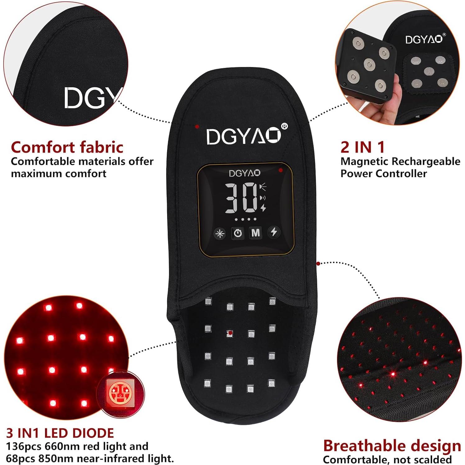 Terapia de Luz Roja Inalámbrica TIAXU 6000mAh Alivio Dolor