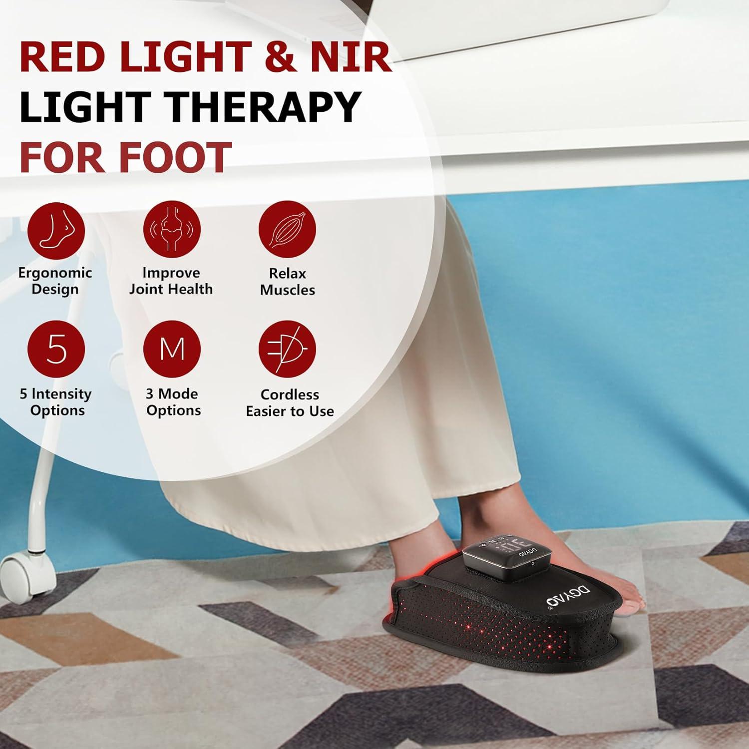 Terapia de Luz Roja Inalámbrica TIAXU 6000mAh Alivio Dolor
