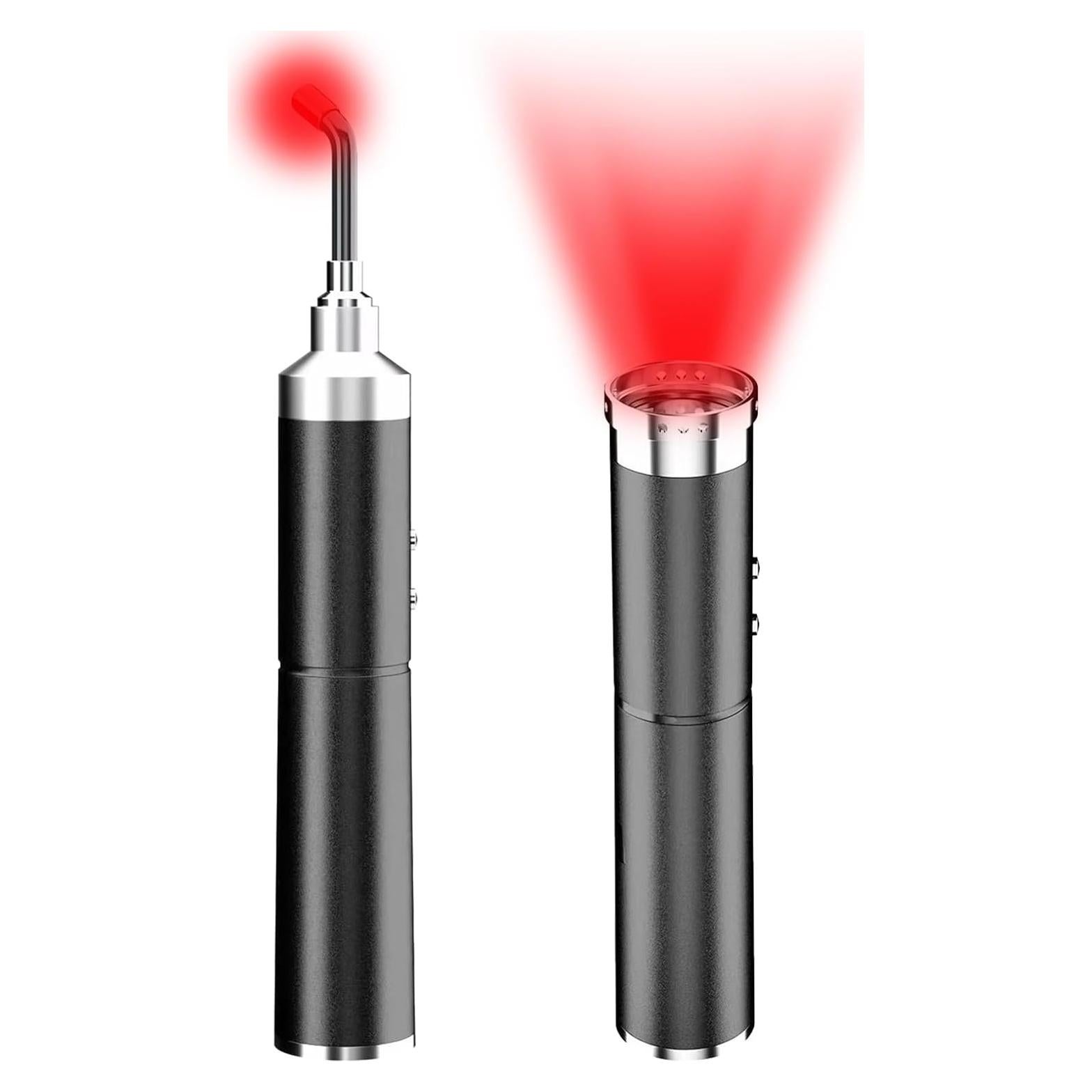 Dispositivo Terapia Luz Roja Topvent 5 LED Alivio Dolor 0.5kg