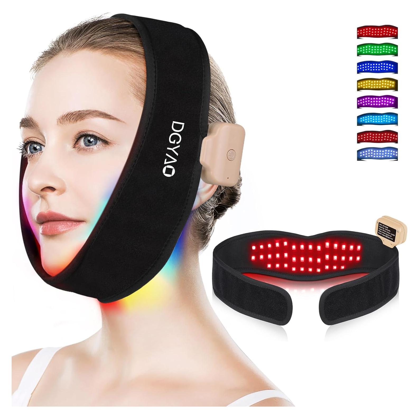 Cinturón de Terapia de Luz Roja TUOB para Cuello y Barbilla