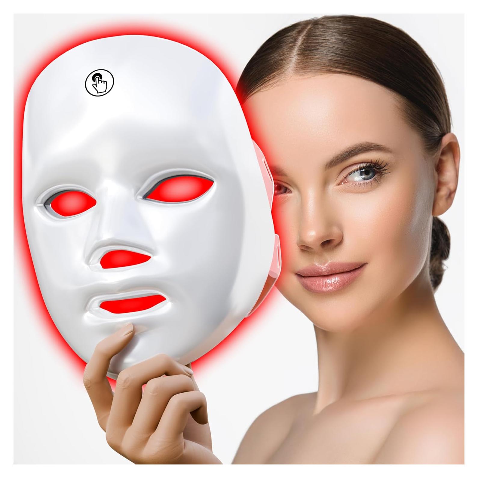 Máscara Facial LED Inalámbrica Gelpal 7 Colores Tratamiento Piel