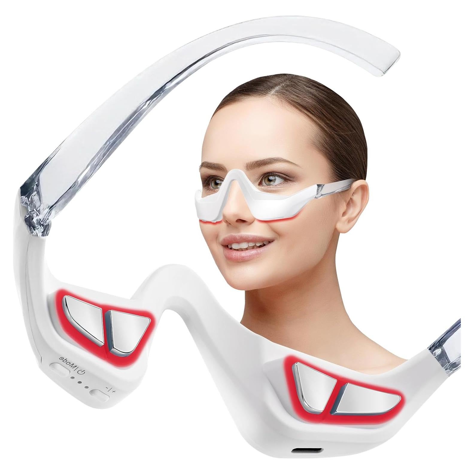 Máscara de Terapia de Luz Roja TOGECOS para Ojos - Antienvejecimiento