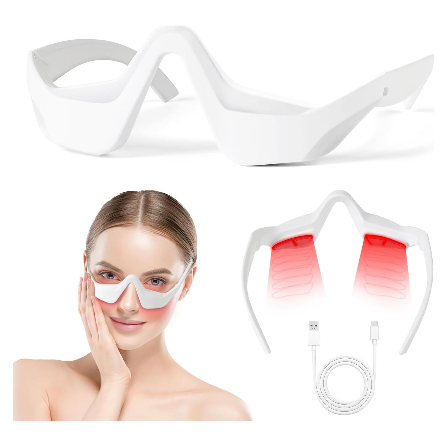 Gafas de Terapia de Luz Roja Yooreps Y-07 para Ojos