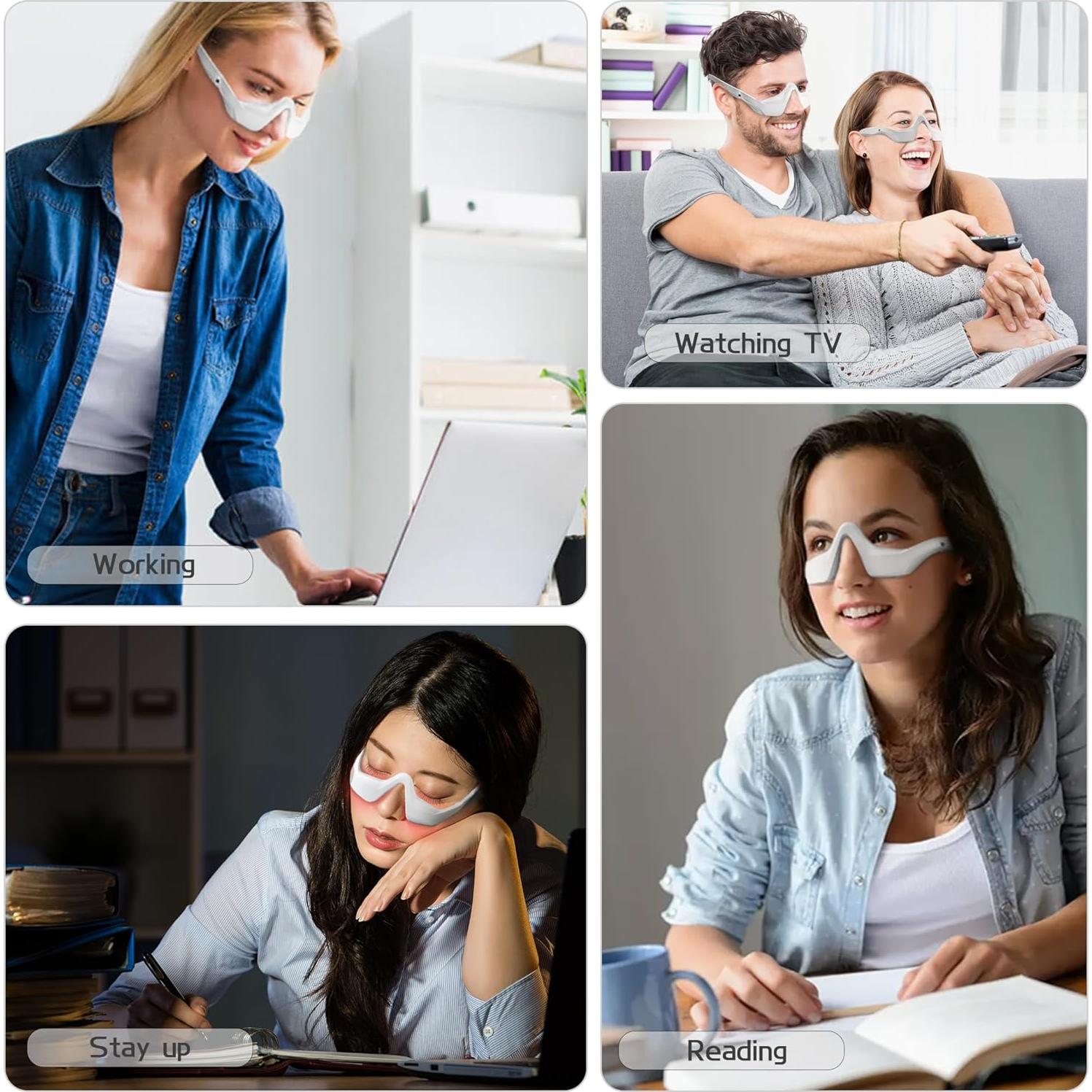 Gafas de Terapia de Luz Roja Yooreps Y-07 para Ojos