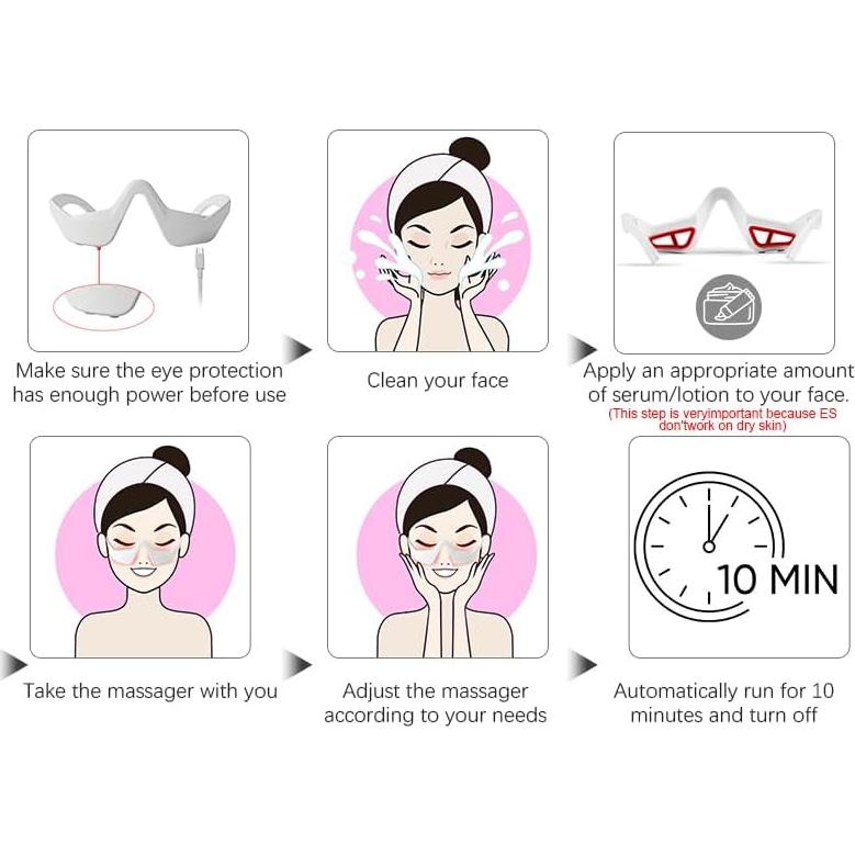 Gafas de Terapia de Luz Roja Yooreps Y-07 para Ojos