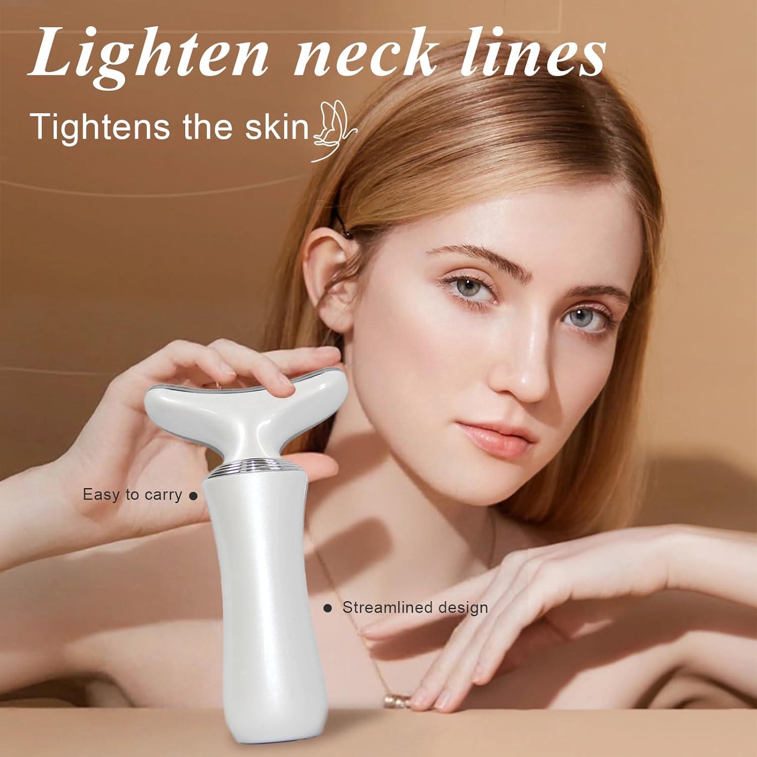 Masajeador Facial 7 en 1 LITALARM MJY-7S01-WT Blanco