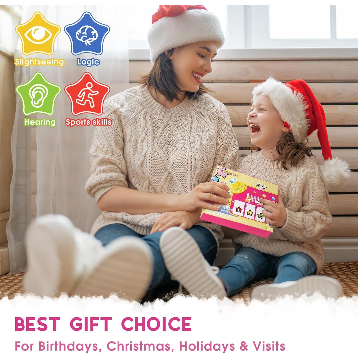 Alfombra de Piano M SANMERSEN 100 cm para Niños 1-3 Años