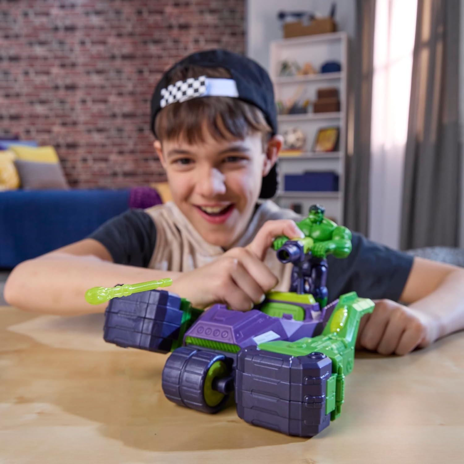 Set de Juguete Hulk Smash & Blast Truck Marvel 10 cm