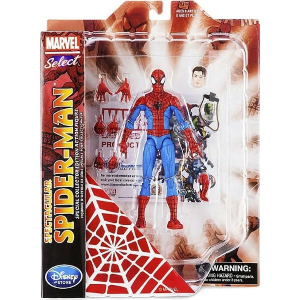 Figura de acción Spider-Man Marvel Select Diamond 17.78 cm
