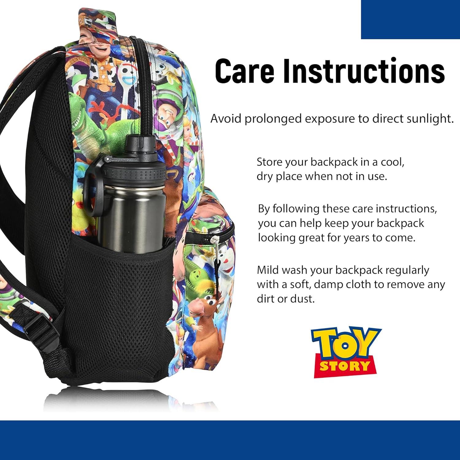 Mochila Disney Toy Story para Niños 33x38.1cm - Woody y Buzz