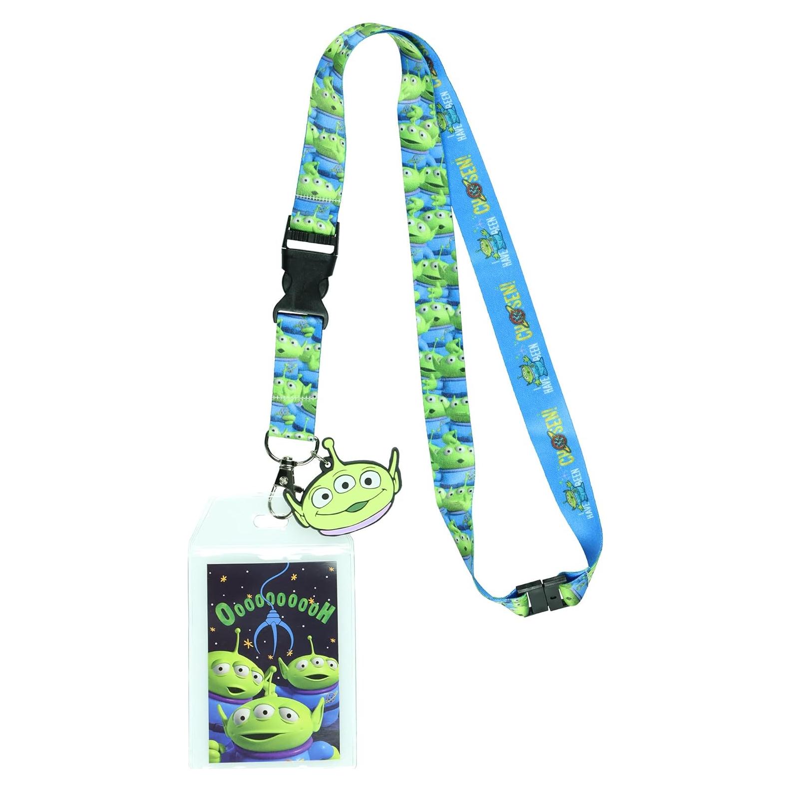 Lanyard Disney Toy Story Alien He Sido Elegido con Portatarjetas