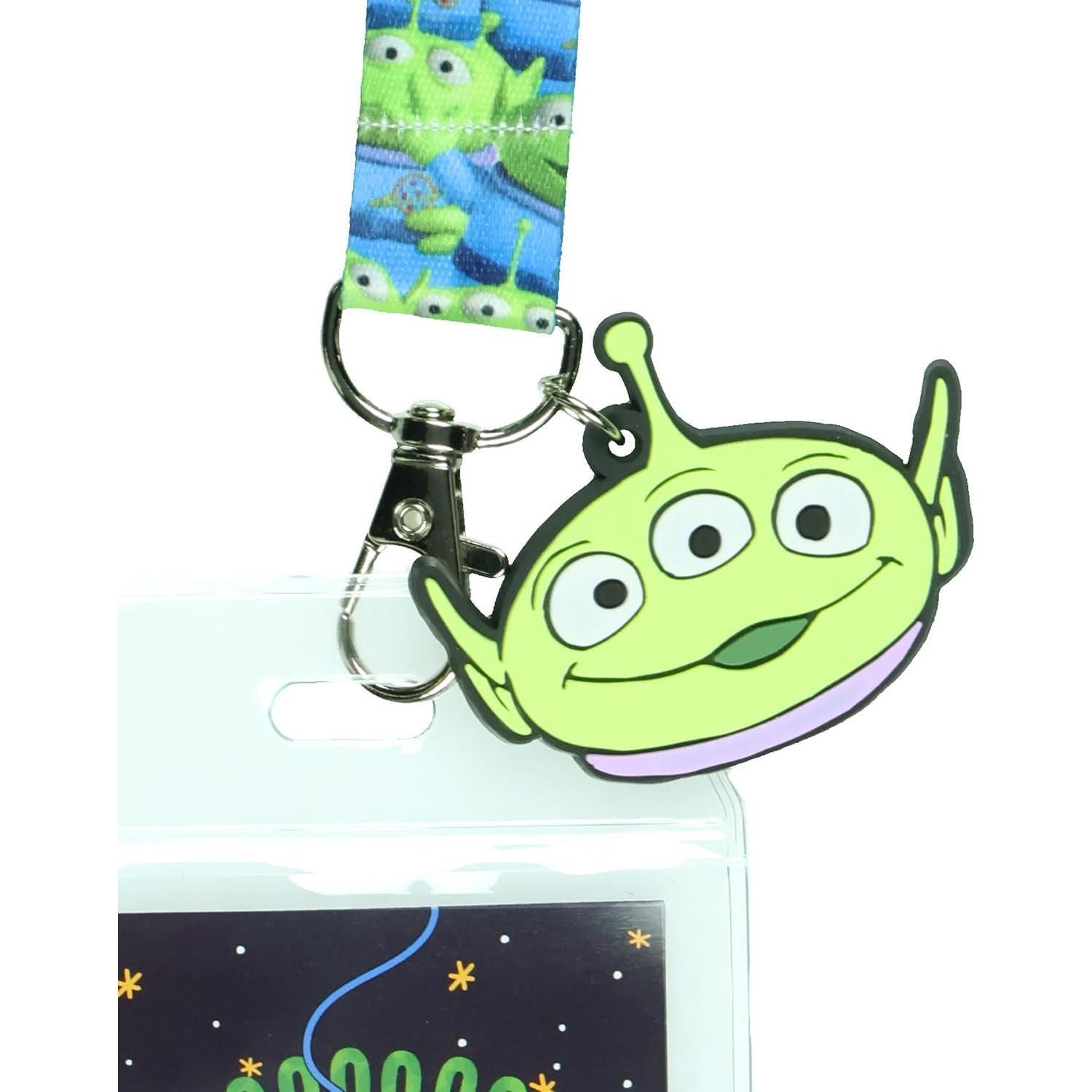 Lanyard Disney Toy Story Alien He Sido Elegido con Portatarjetas