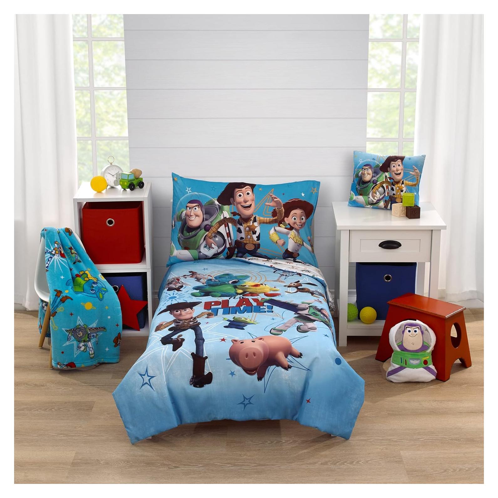 Juego de Cama para Niños Disney Toy Story 4 Piezas