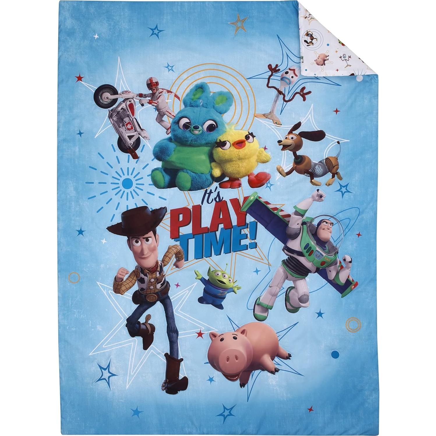 Juego de Cama para Niños Disney Toy Story 4 Piezas