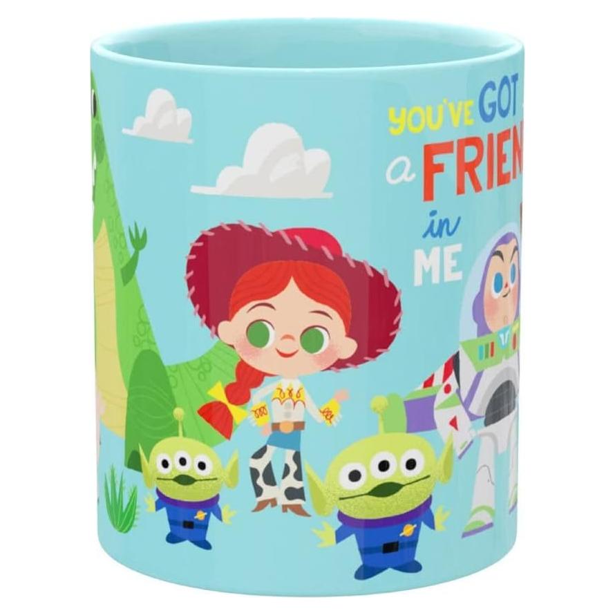 Taza Disney Toy Story 325 ml Woody Buzz Rex