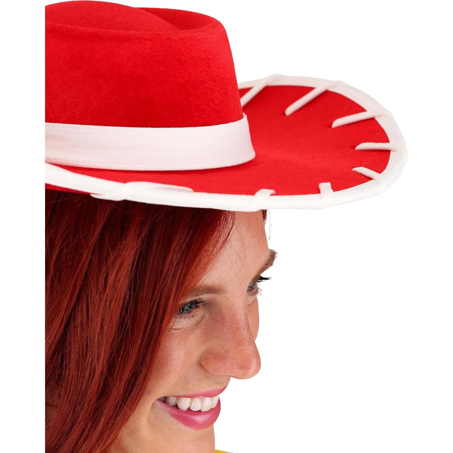 Sombrero de Jessie Disney Toy Story - Terciopelo Rojo Adulto