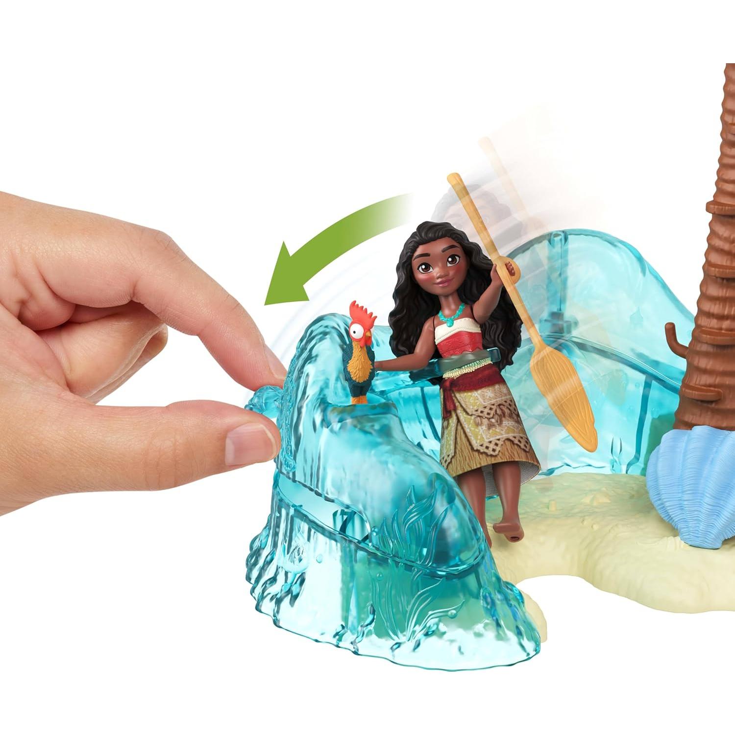 Set de Juego Aventura en la Isla de Moana Mattel 15 Piezas