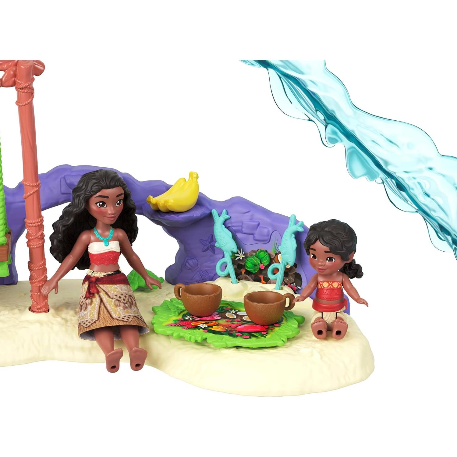 Set de Juego Aventura en la Isla de Moana Mattel 15 Piezas