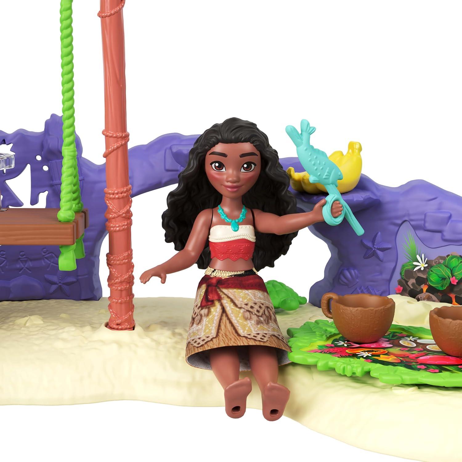 Set de Juego Aventura en la Isla de Moana Mattel 15 Piezas