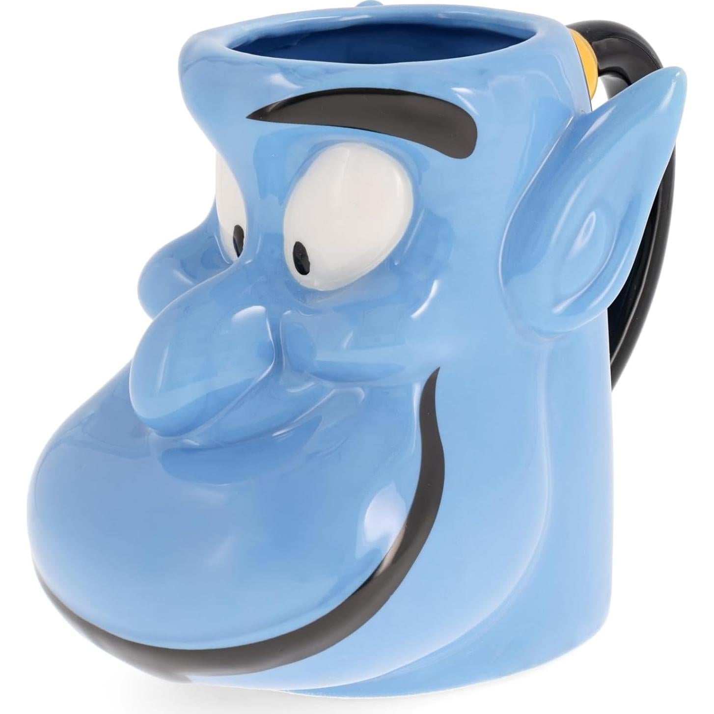 Taza Cerámica 3D Genio de Aladino Silver Buffalo 620ml