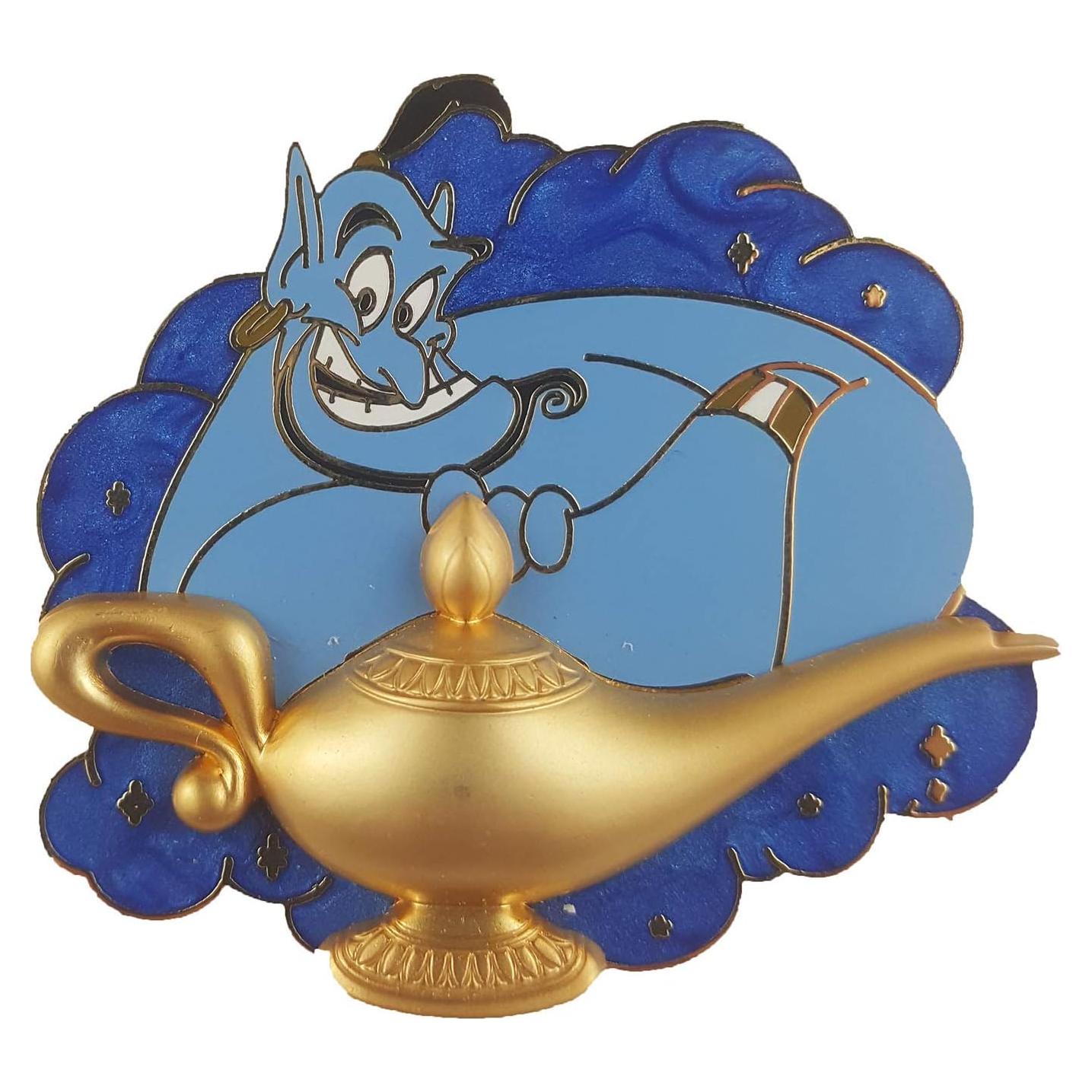 Pin de Aladino Disney - Genio con Lámpara 10.67x6.60cm