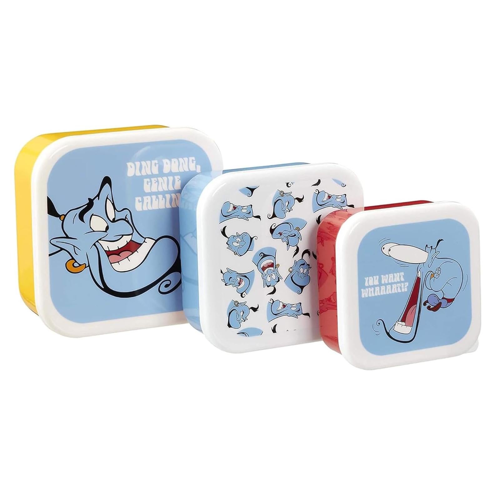 Conjunto de Almacenamiento Funko Disney Aladino Genio 3 Piezas