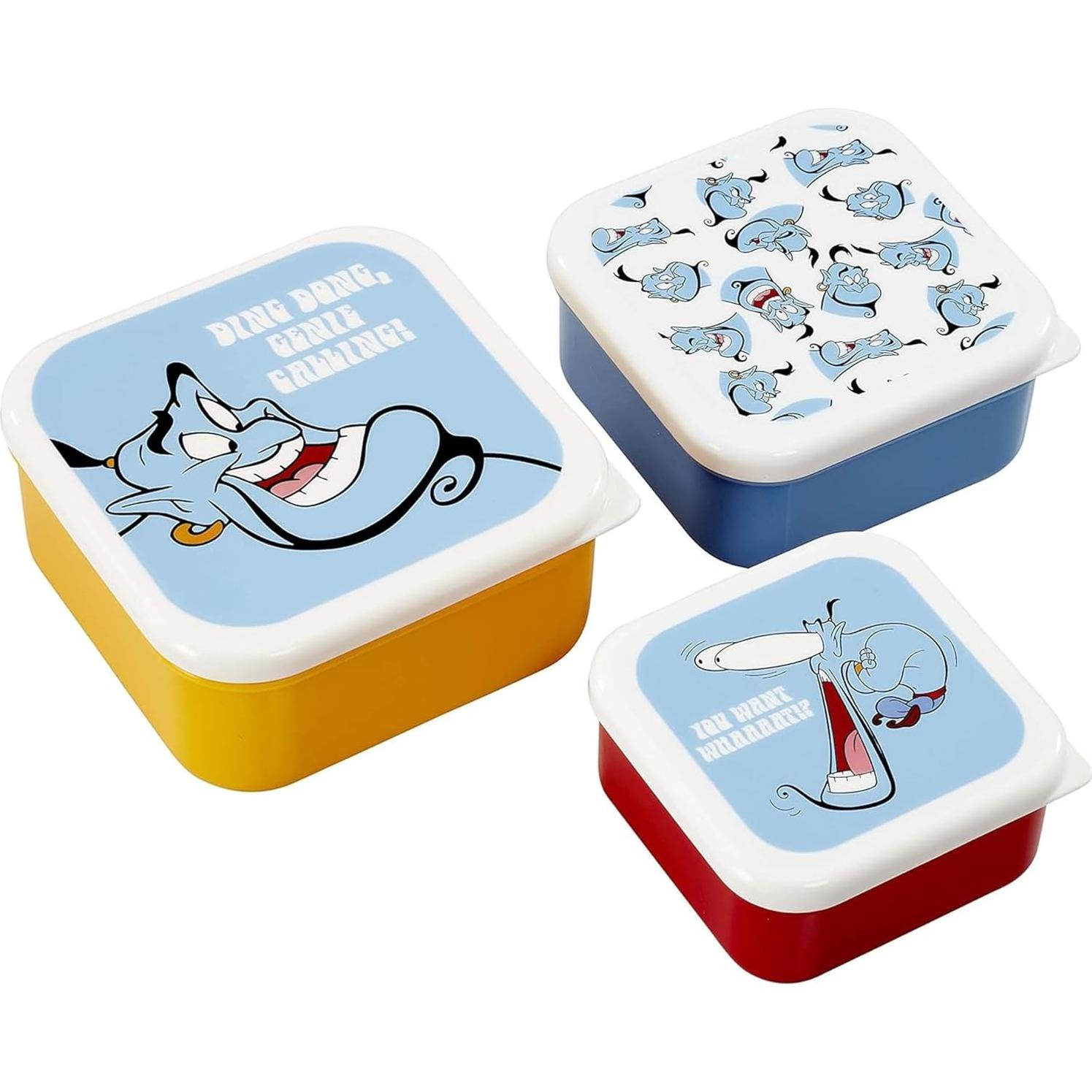 Conjunto de Almacenamiento Funko Disney Aladino Genio 3 Piezas