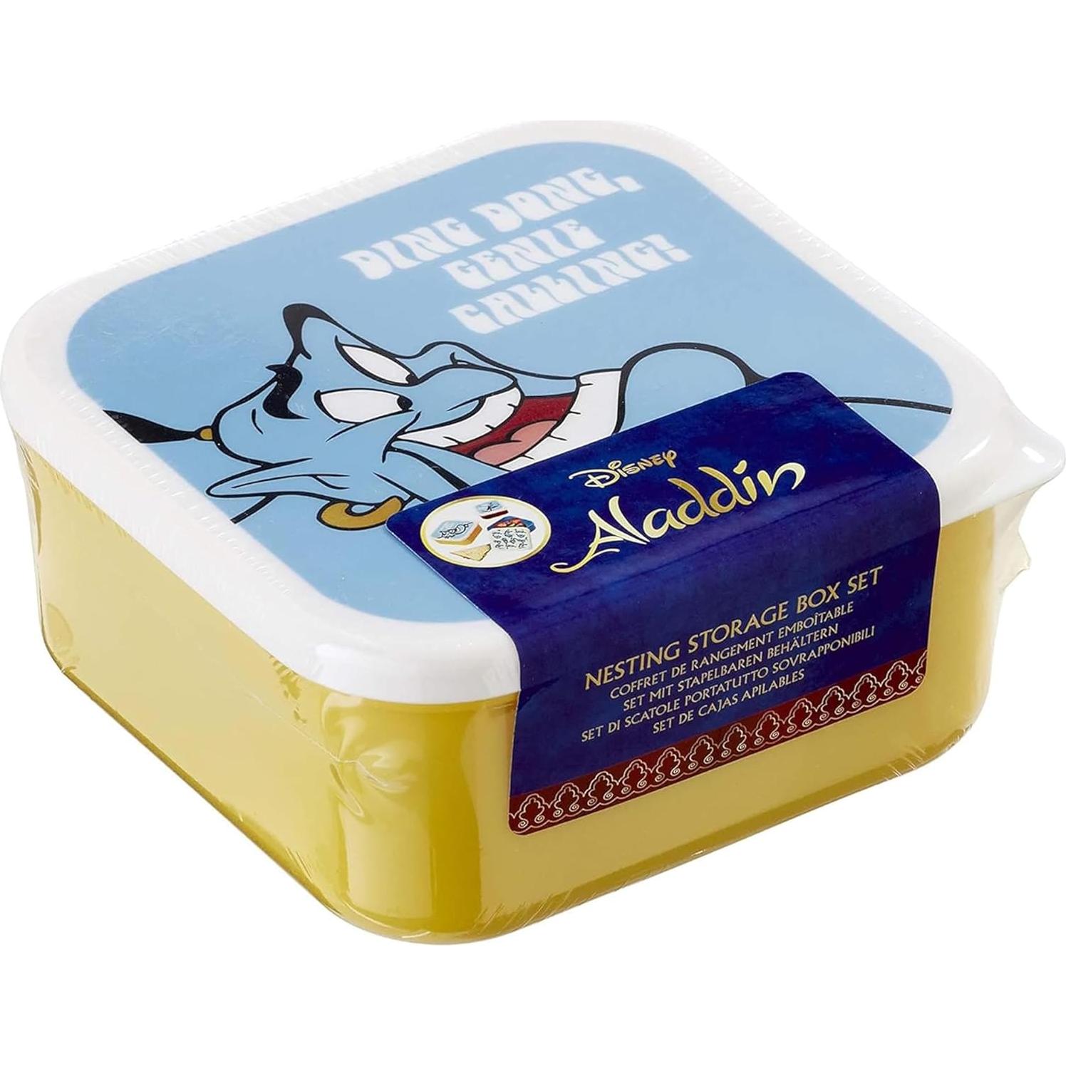 Conjunto de Almacenamiento Funko Disney Aladino Genio 3 Piezas