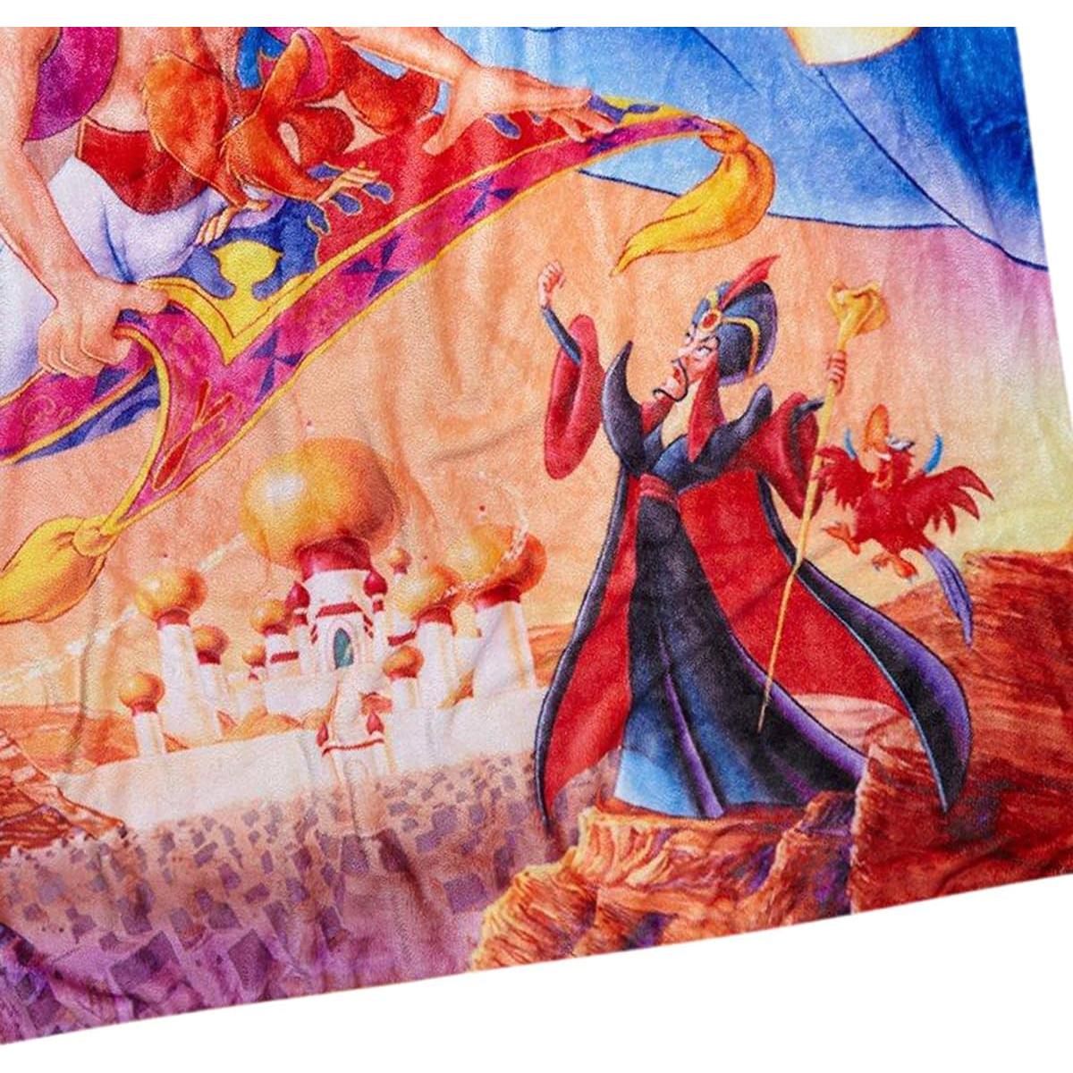 Manta Plush Disney Aladino y Jasmine 121.9 x 152.4 cm