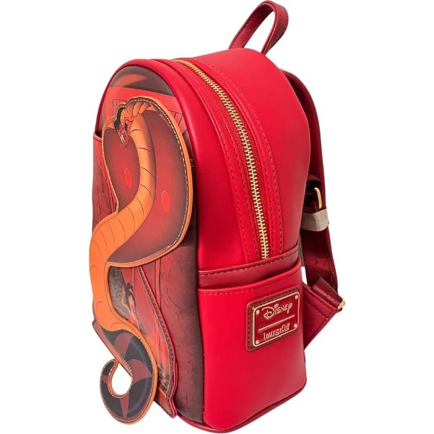 Bolso de Hombro Loungefly Aladino Jafar y Jasmine 26.7x22.9cm