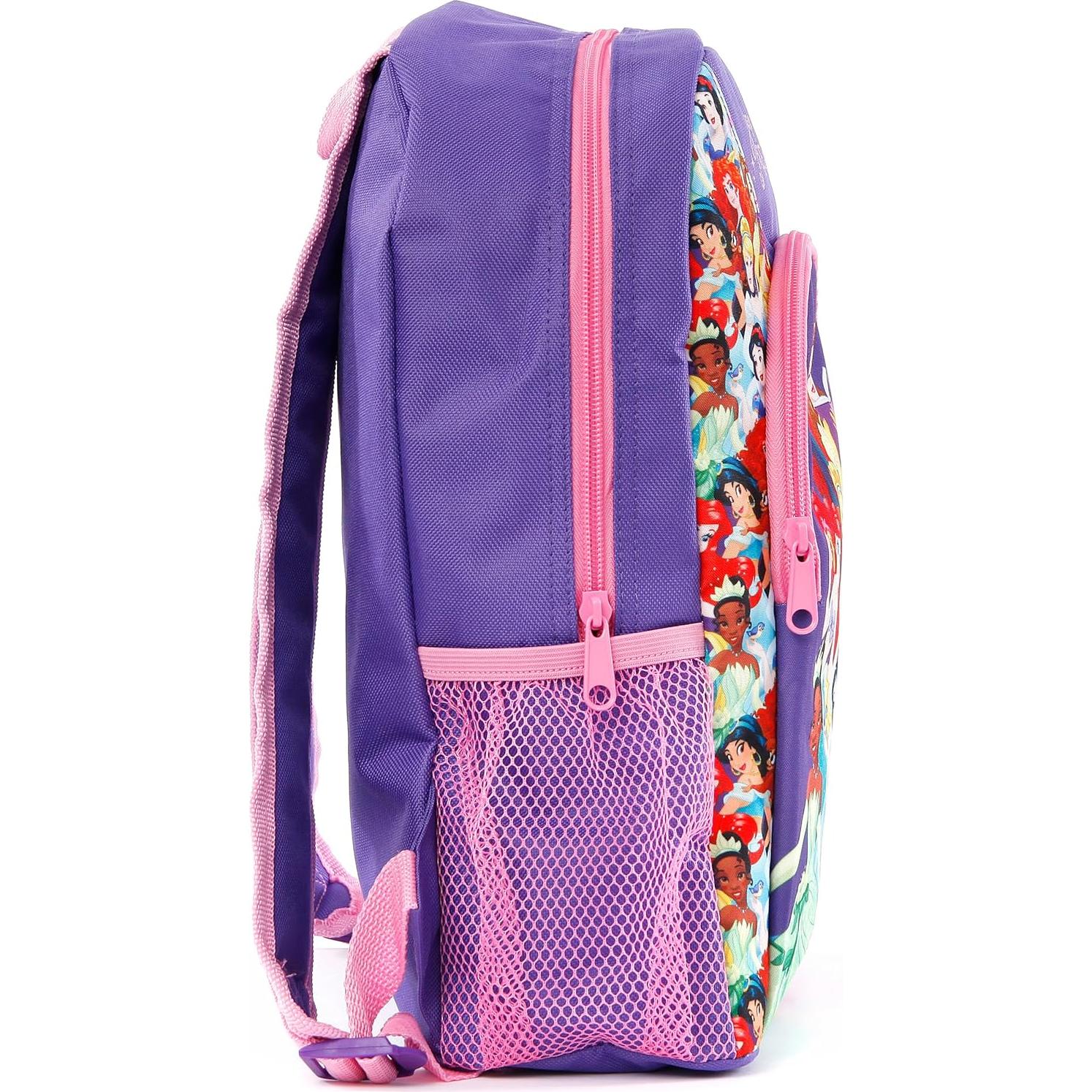 Mochila Escolar Princesa Disney para Niñas 33x27x10 cm