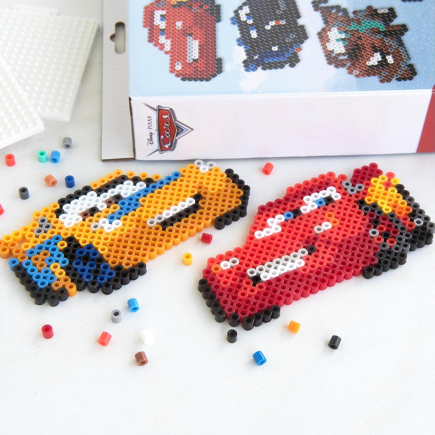 Kit de Perlas de Fusión Perler 80-57045 Cars Disney 2000 Piezas