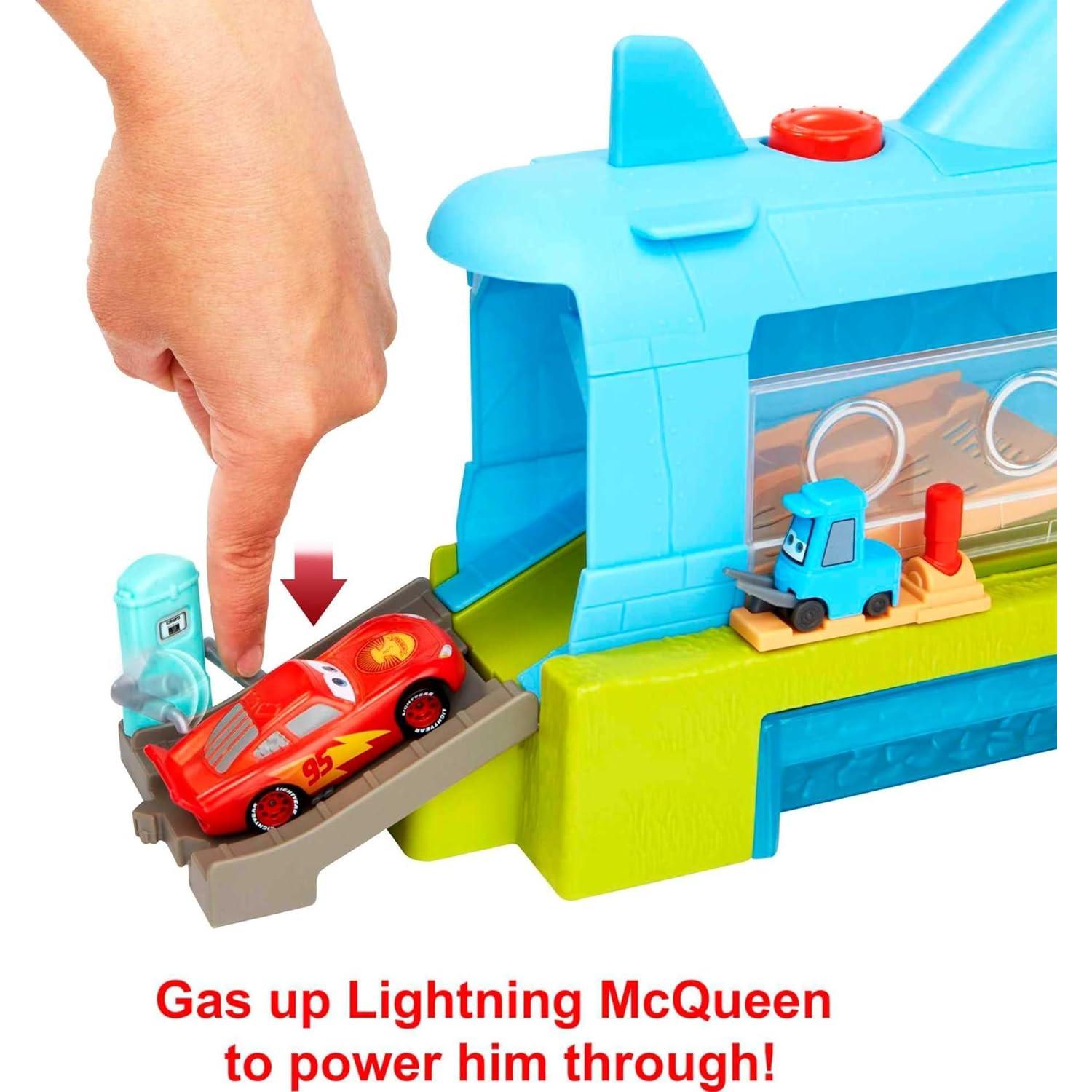 Conjunto de Juego de Lavado de Autos Submarino Mattel Cars