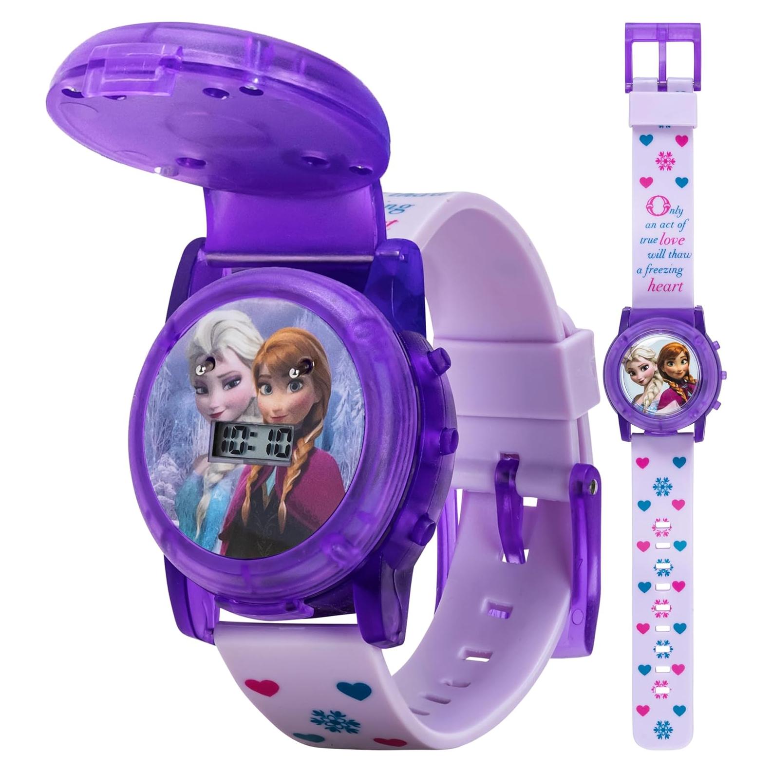 Reloj Musical Infantil Accutime Frozen - Luces y 'Let It Go'