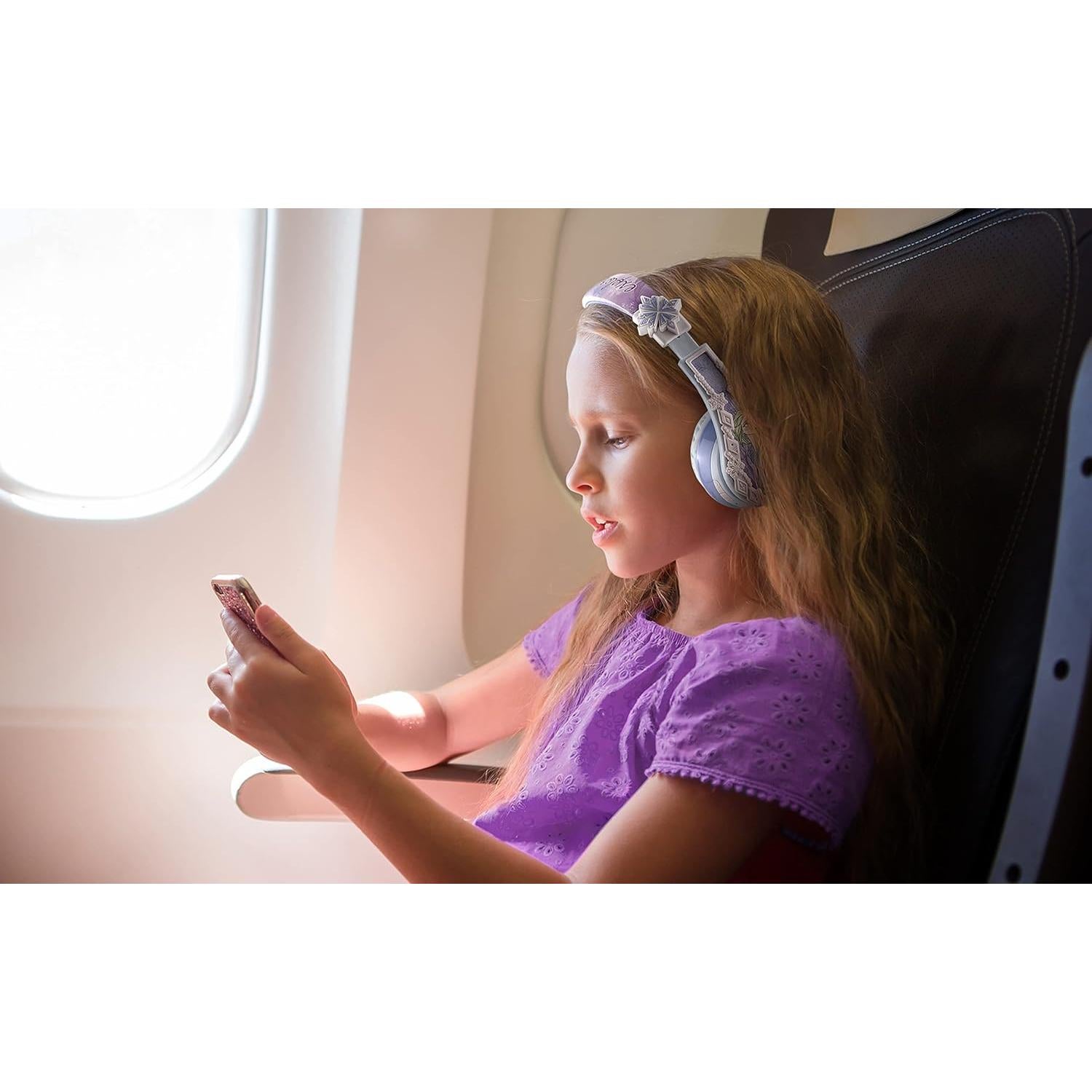 Auriculares Bluetooth eKids Frozen 2 con micrófono y volumen seguro