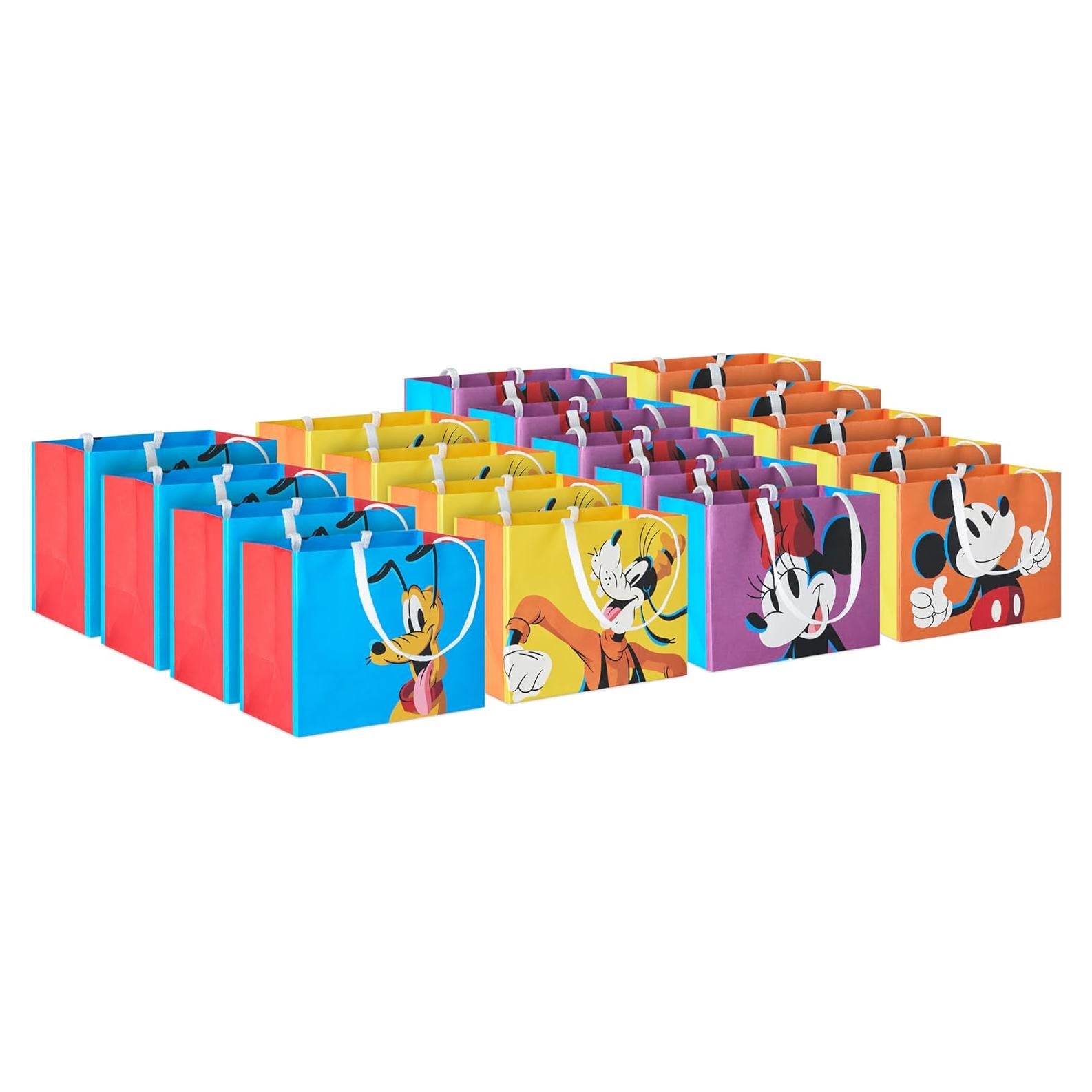 Mini Bolsas de Regalo Disney Hallmark 18 Piezas 13.21x10.16 cm