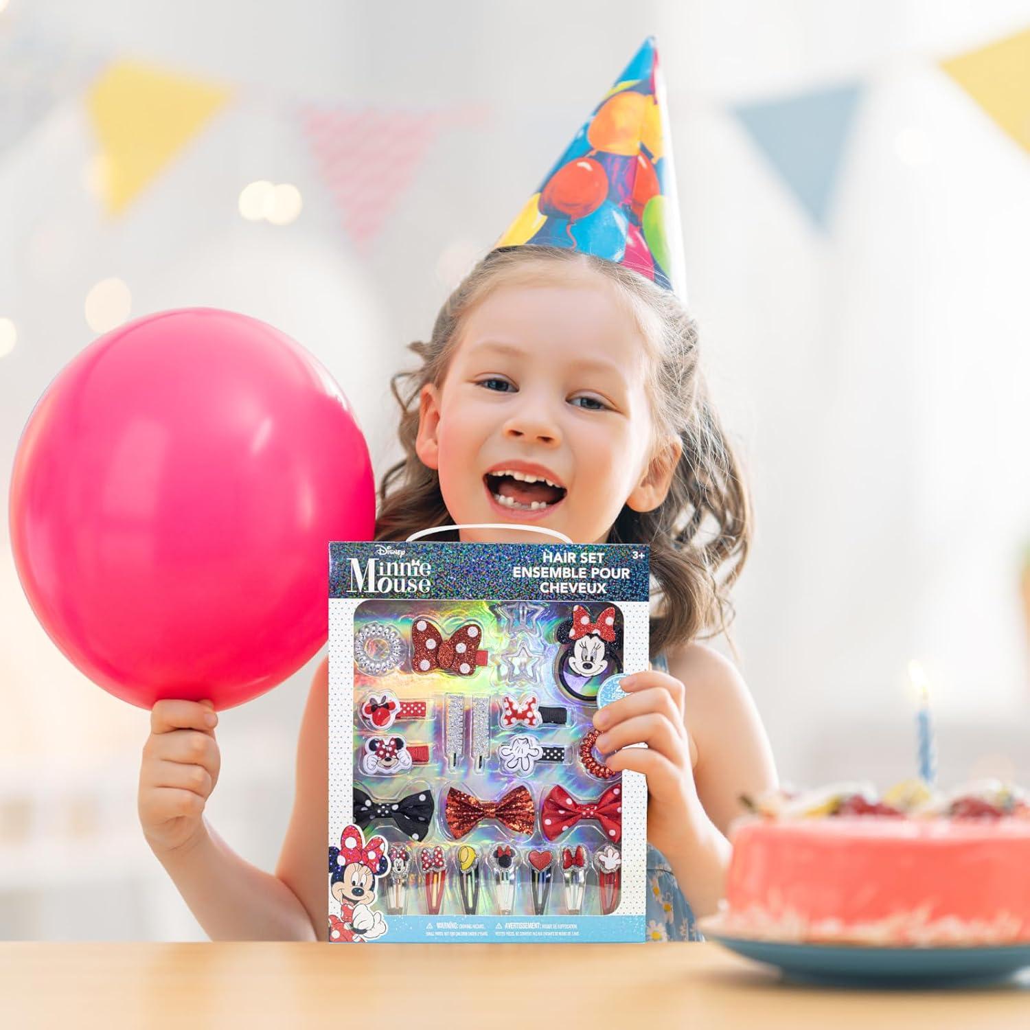 Conjunto de Accesorios para el Cabello Townley Girl Minnie Mouse 22 Piezas
