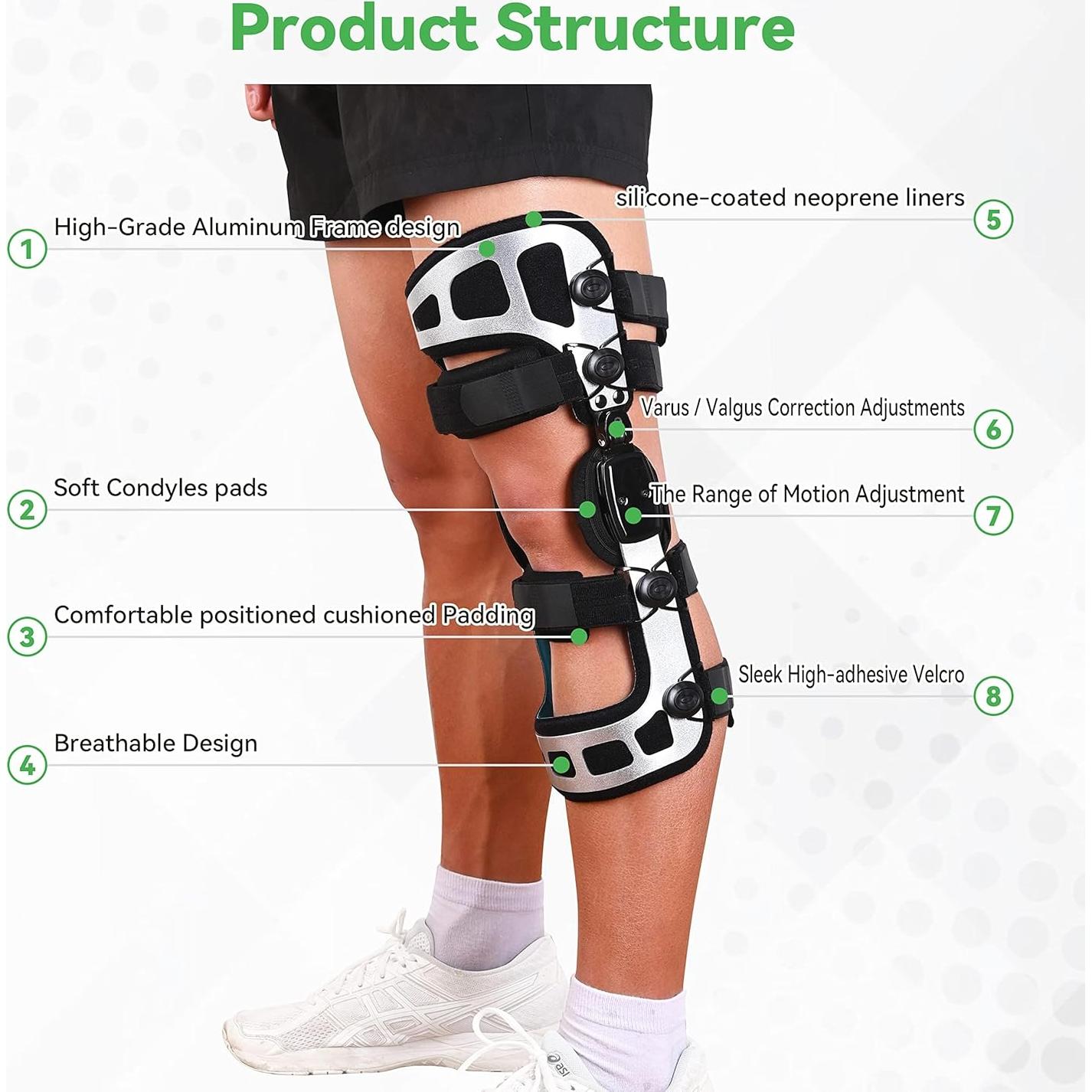 Férula Descompresora de Rodilla Orthomen OA - Alivio Artritis Pequeño Derecho