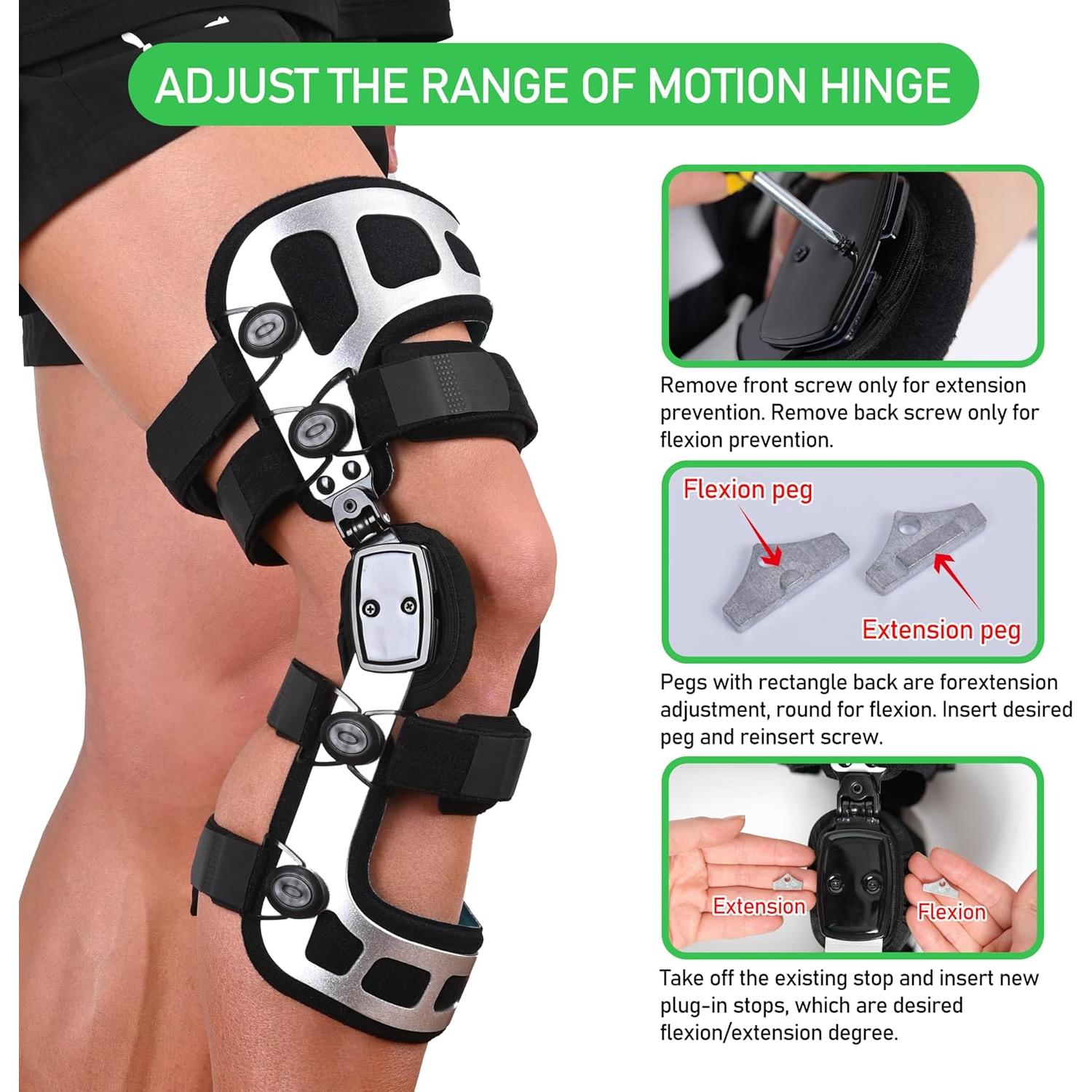 Férula Descompresora de Rodilla Orthomen OA - Alivio Artritis Pequeño Derecho